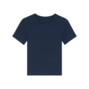 All-Day Ribbed T-Shirt in Midnight