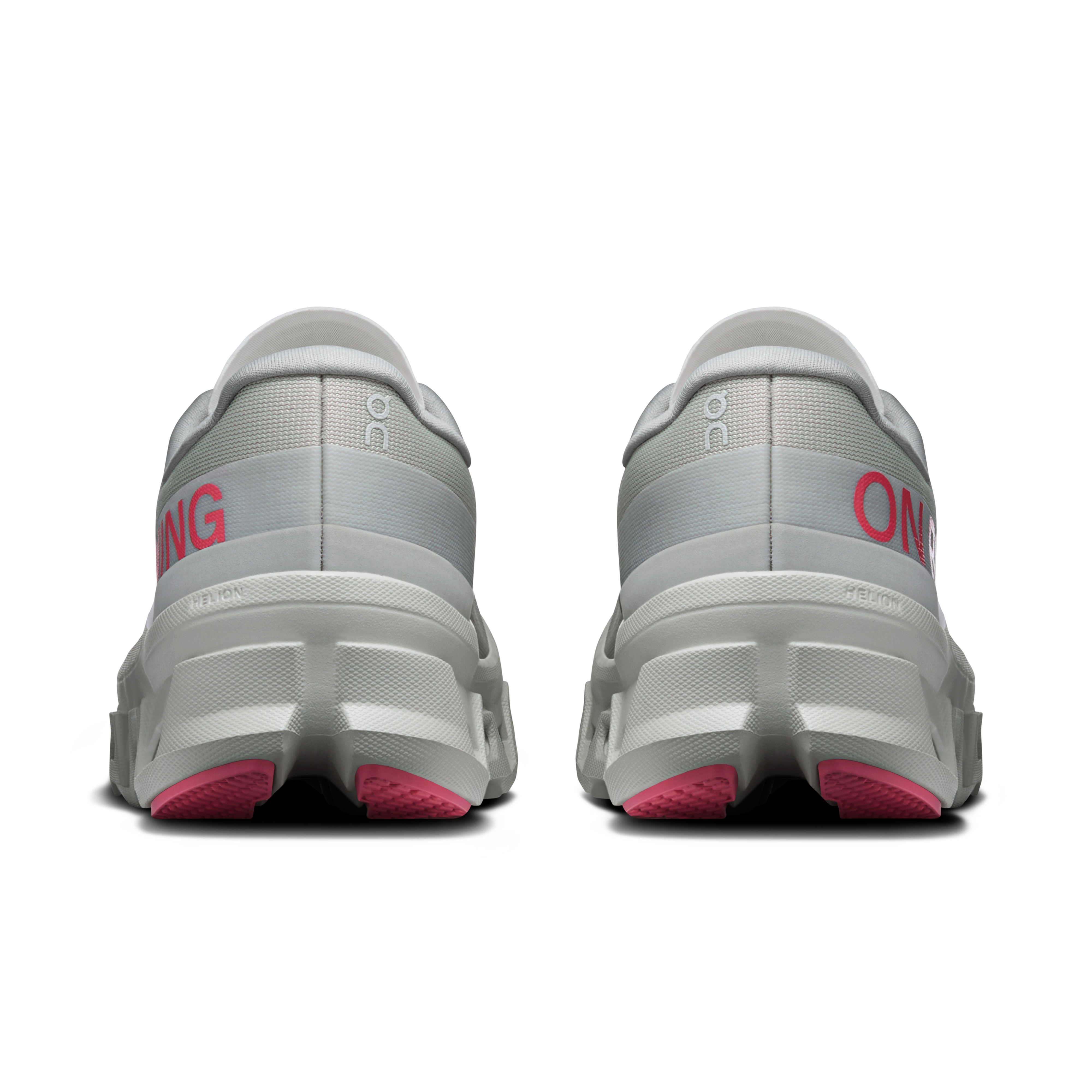 On Cloudmonster 1 Silver & Camellia Women Active life Shoes