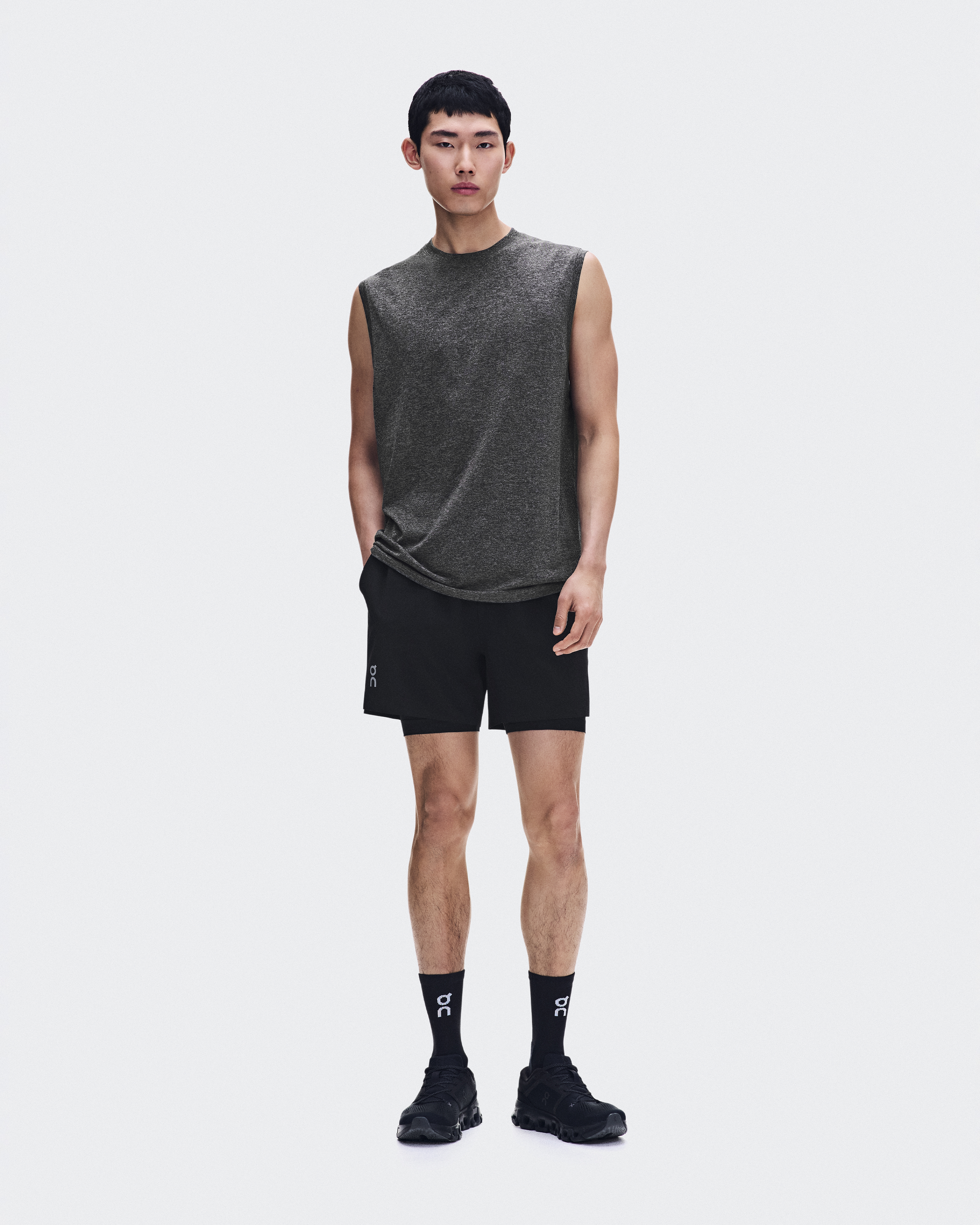 Men's Train 2-in-1 Shorts | Black | On United States