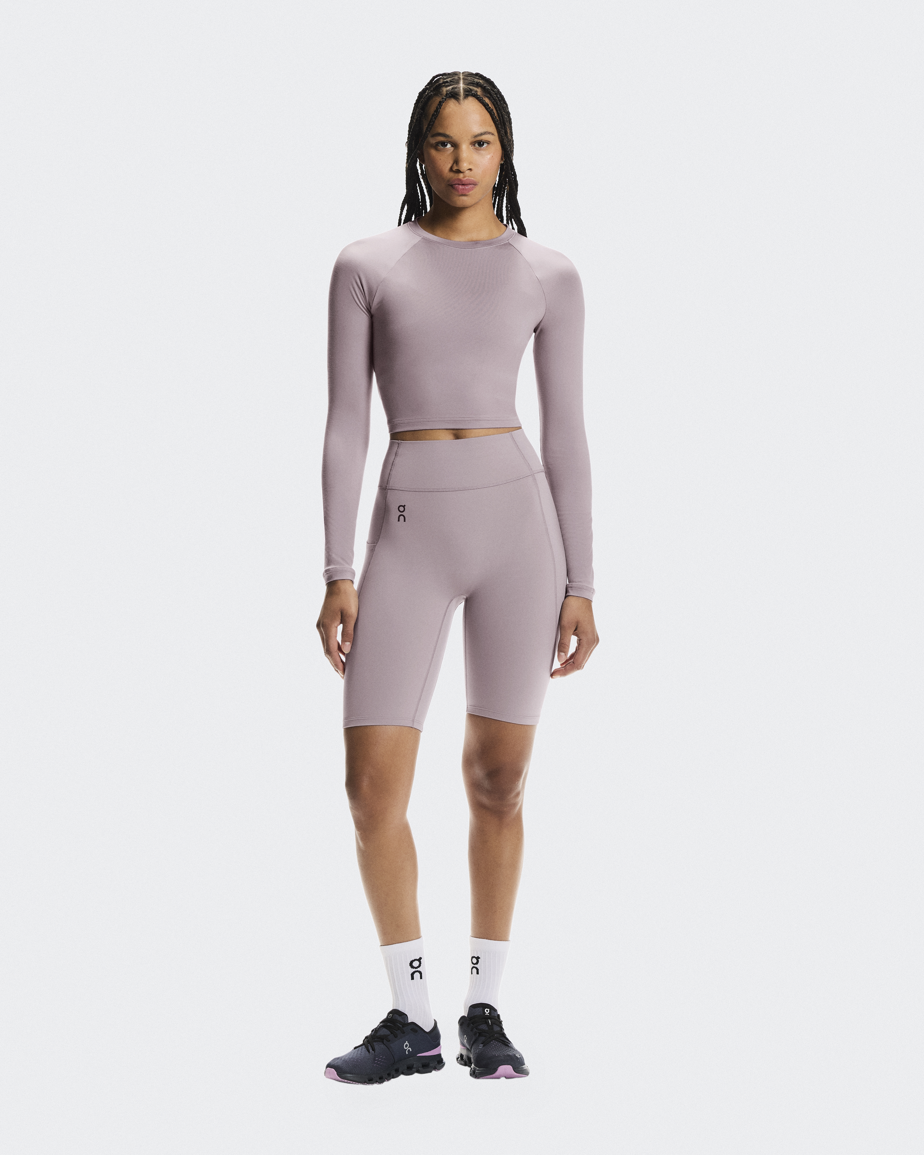 ウィメンズ Studio Long-T Crop | ブルー | On 日本