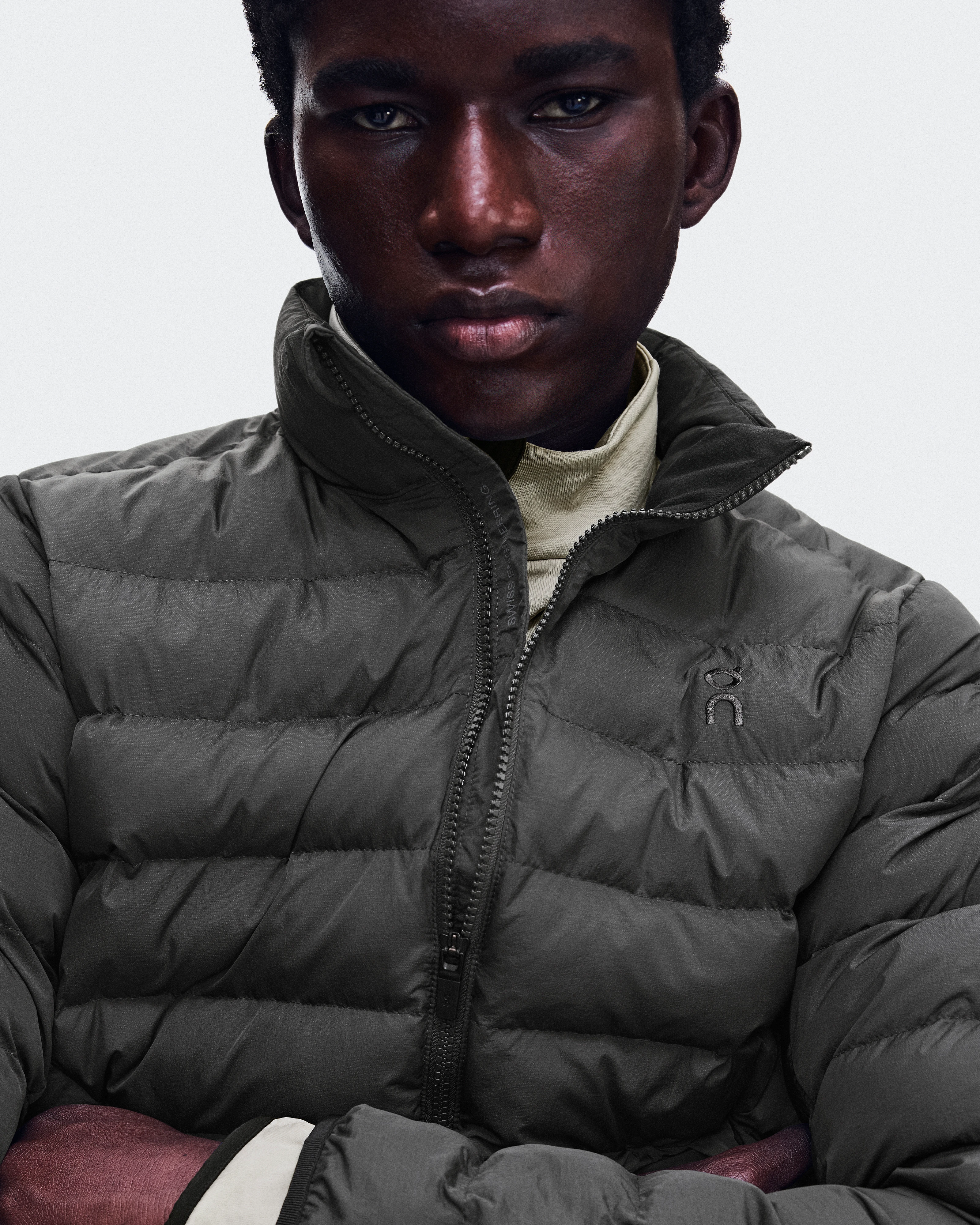 On Ascent Puffer Jacket Espresso Men Jackets