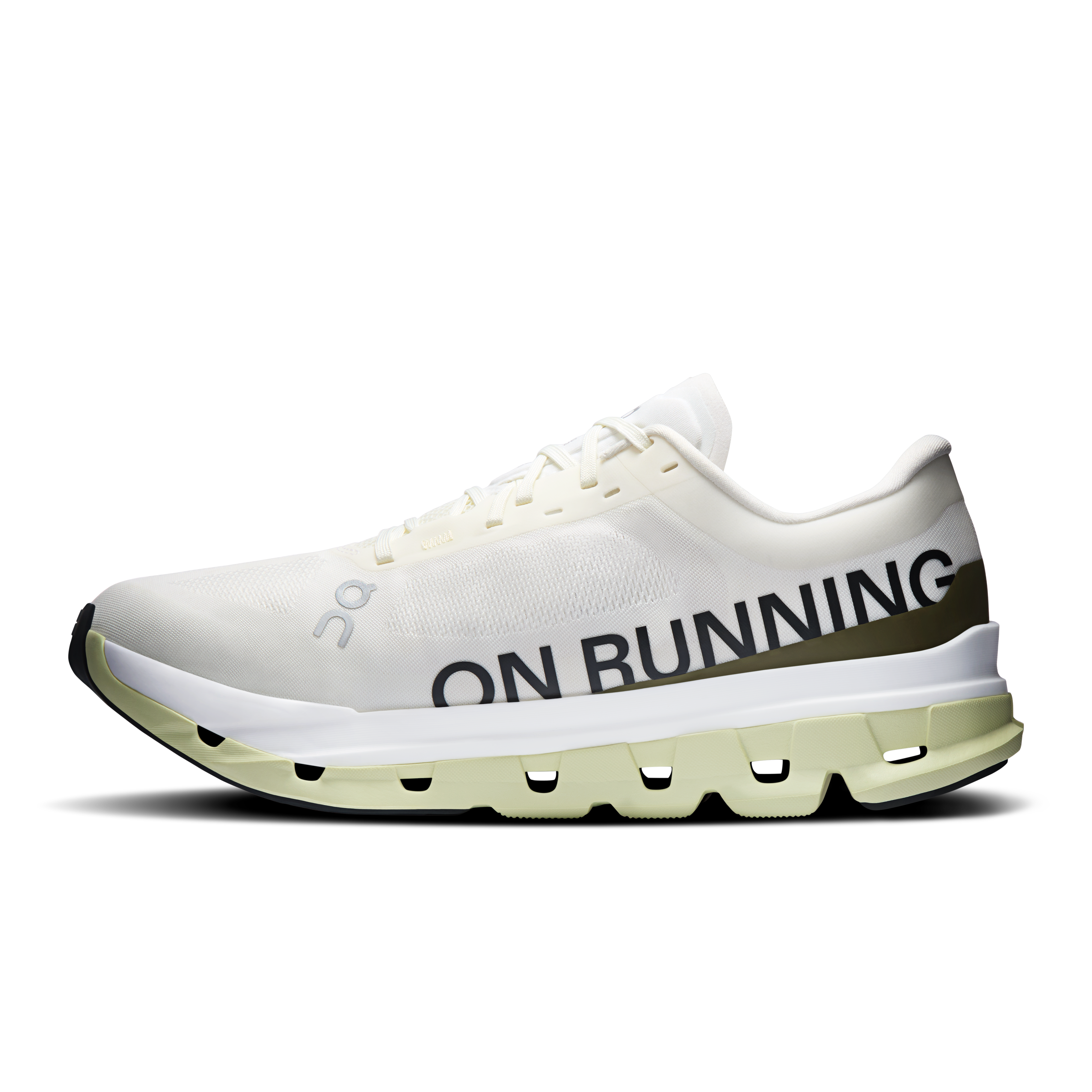 On Cloudflow 5 Ivory & Linen Men Road running Shoes