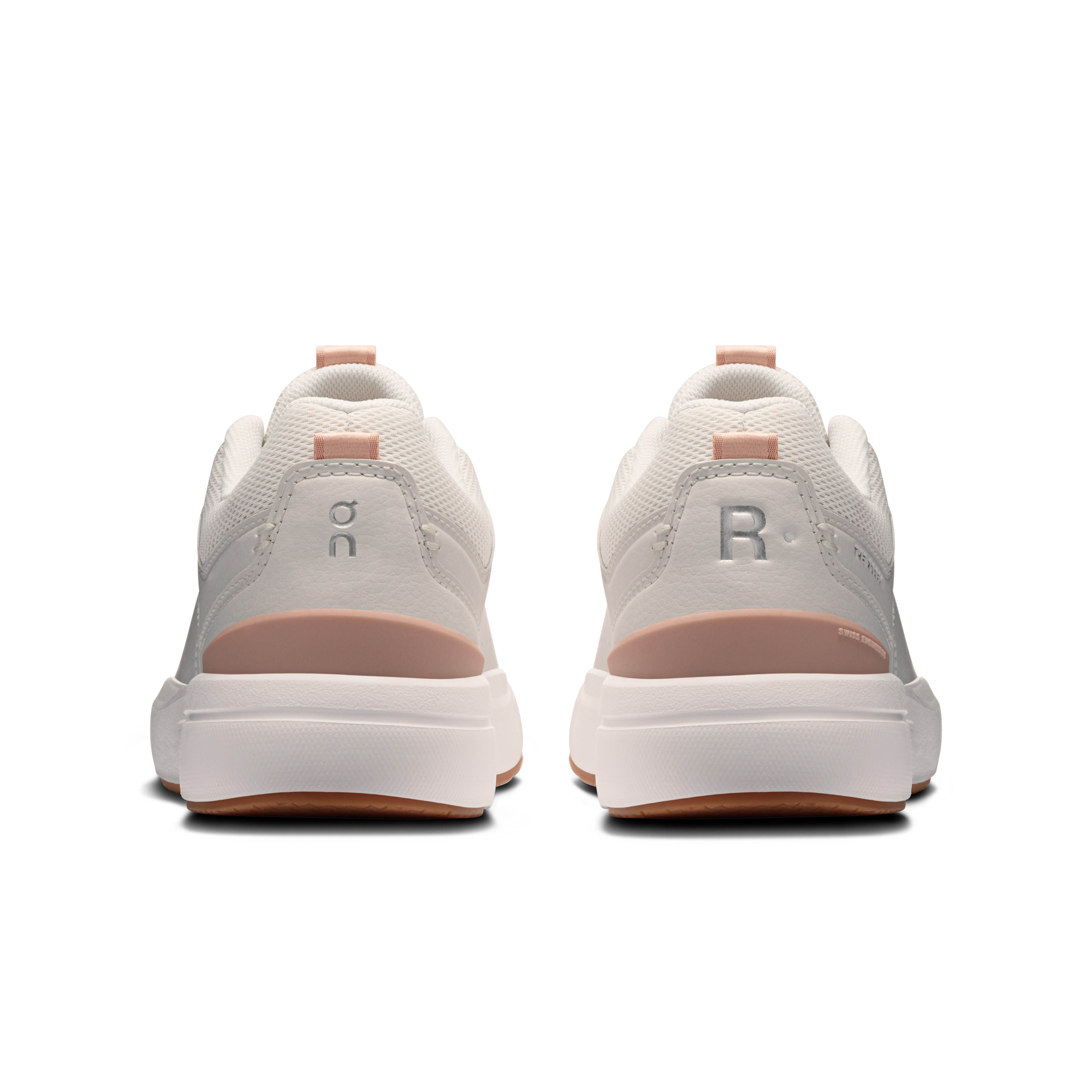 On THE ROGER Youth Ivory & Rosehip Youth Tennis Shoes