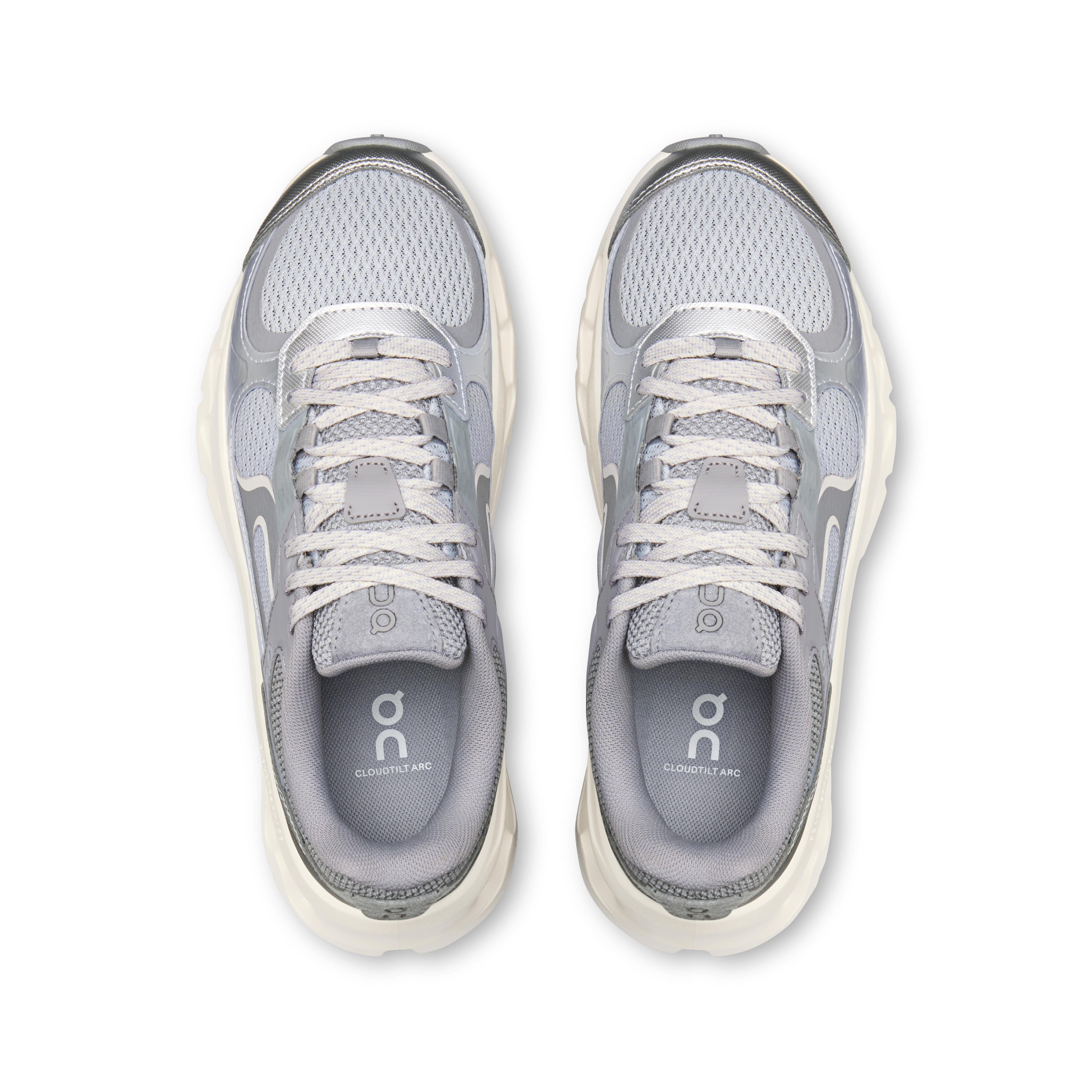 On Cloudtilt Arc Alloy & Ivory Damen Aktiver Lebensstil Schuhe