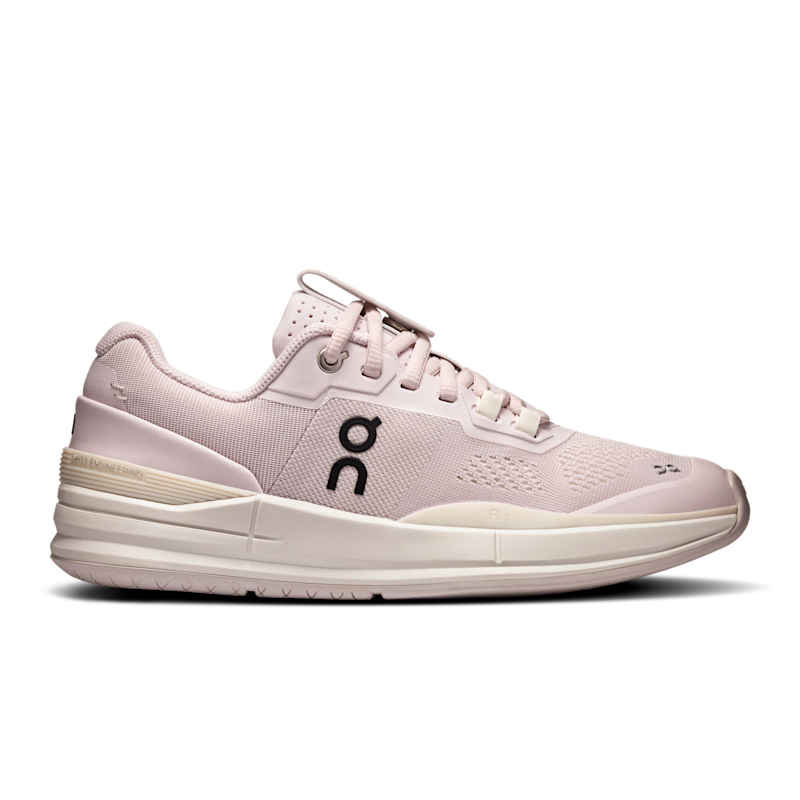 On Women's THE ROGER Pro Tennis Shoe in Orchid/Ice, Size: 6.5, Recycled Polyester