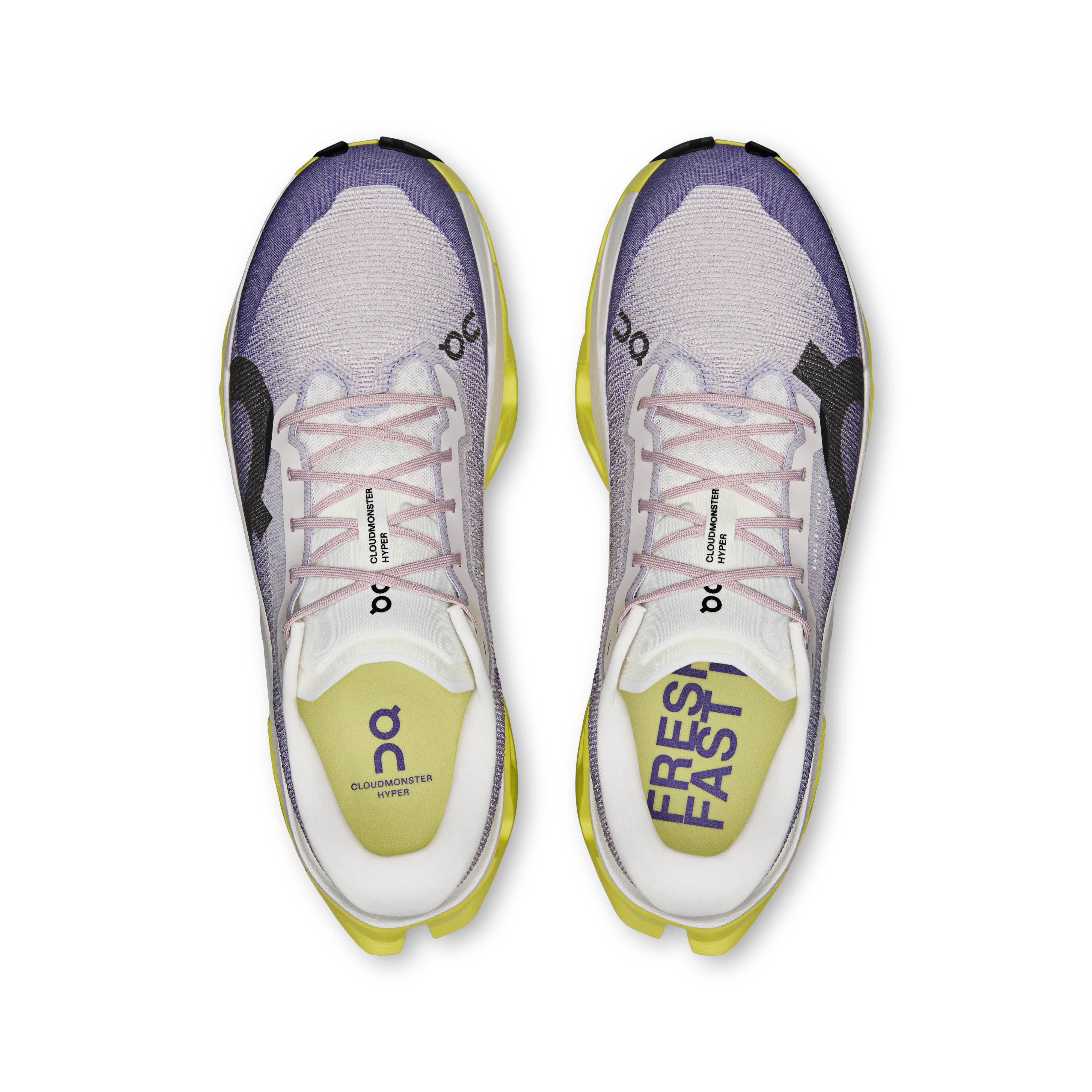 On Cloudmonster 3 Hyper Lily & Limelight Hombre Road running Calzado