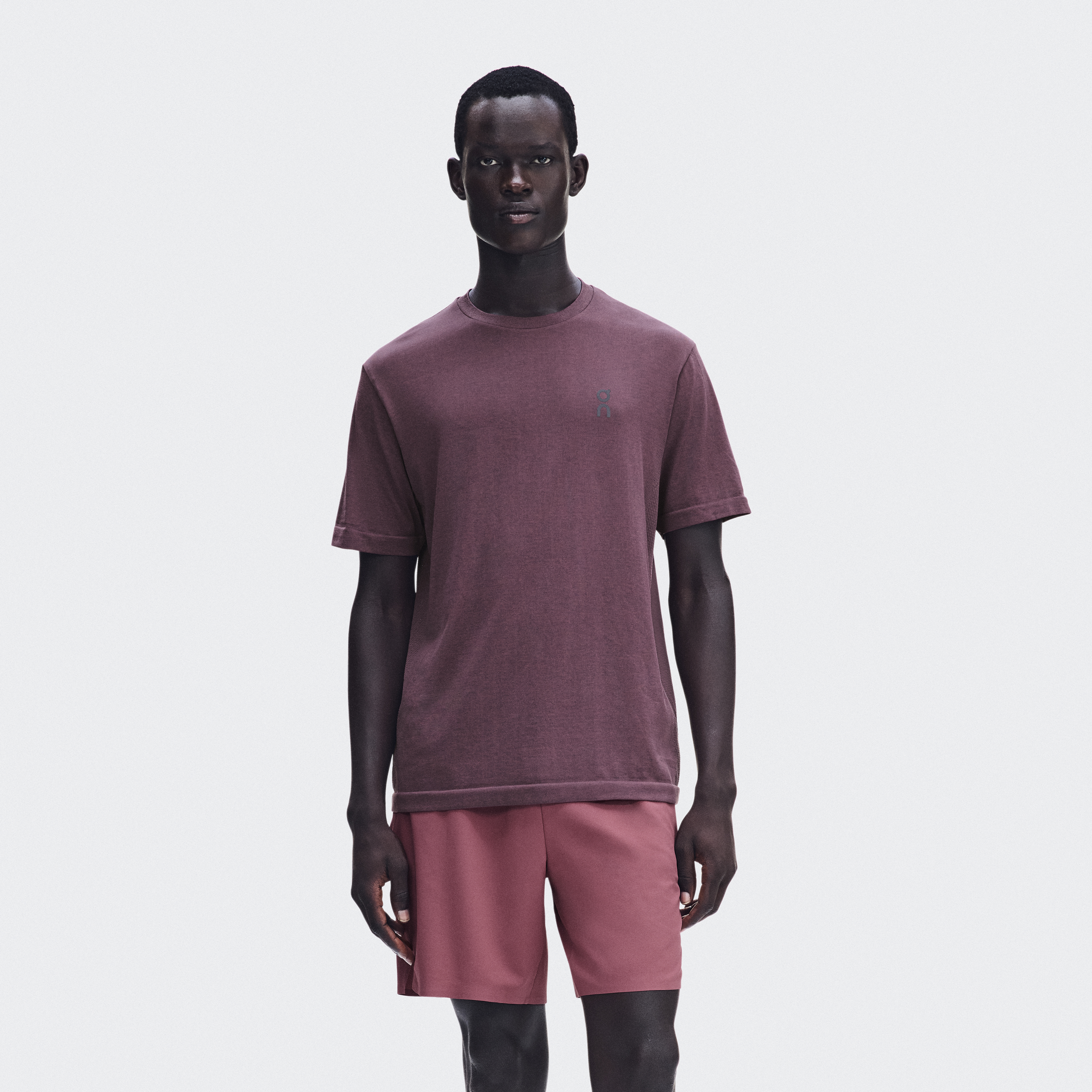 Train Flex-T Short-Sleeve Shirt in Barberry Heather