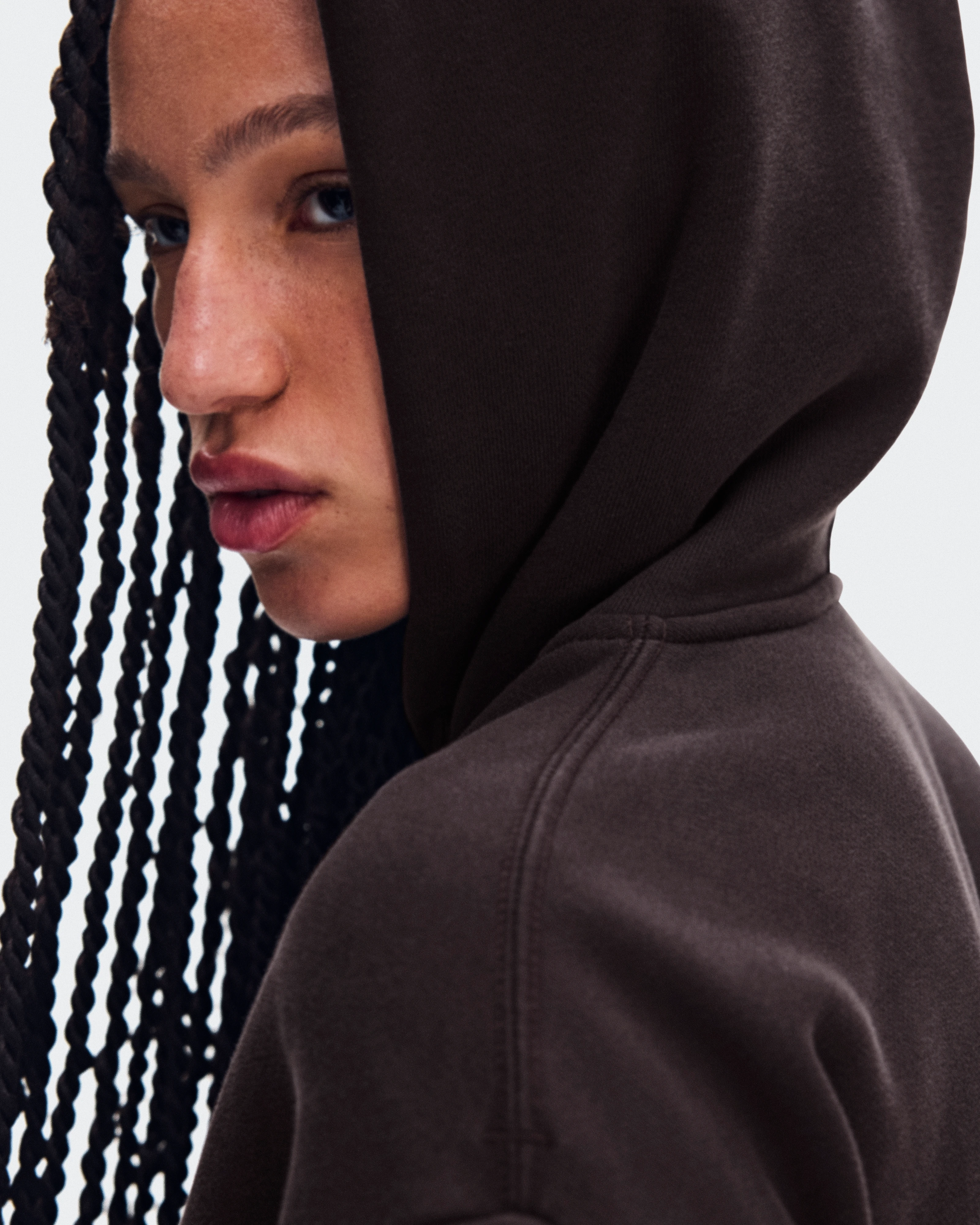 On Club Collective Full Zip Hoodie FKA Espresso Women Hoodies and sweatshirts