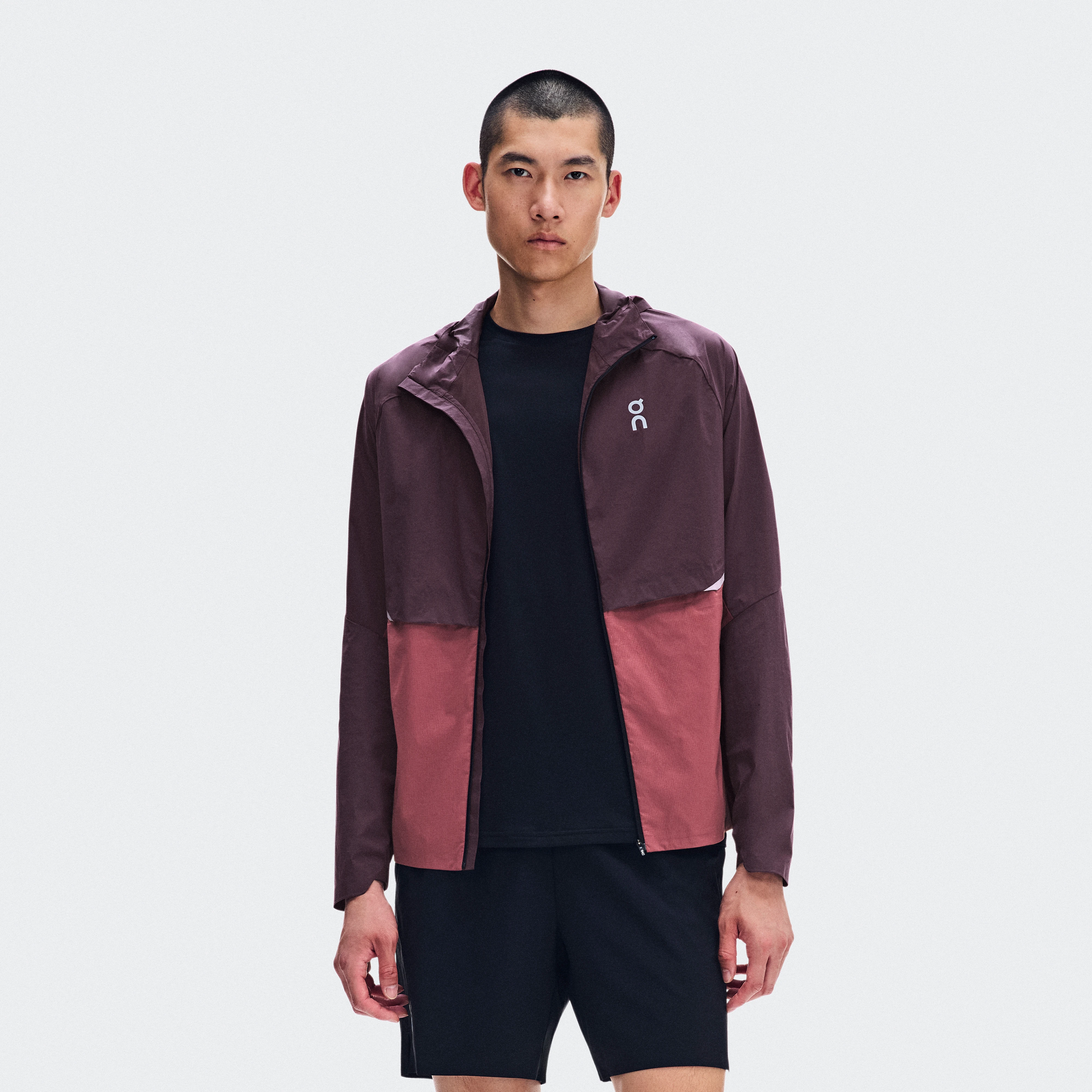 On Core Jacket Urchin & Barberry Men – Cold weather running, breathable, packable Jackets