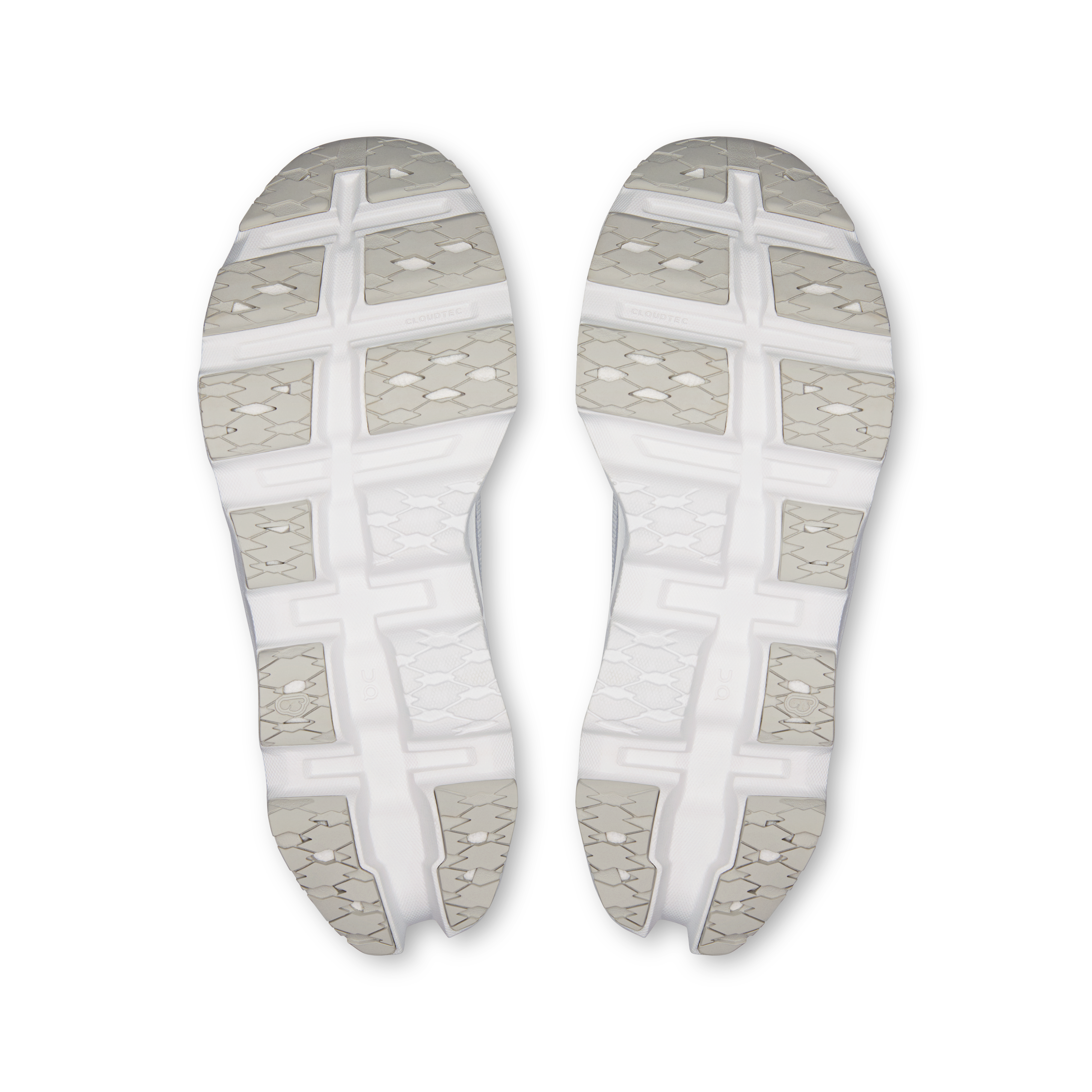 On Cloudmonster 3 White & Wolf Femme Running sur route Chaussures