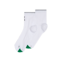 Elite Run Sock Mid in White/Ivory