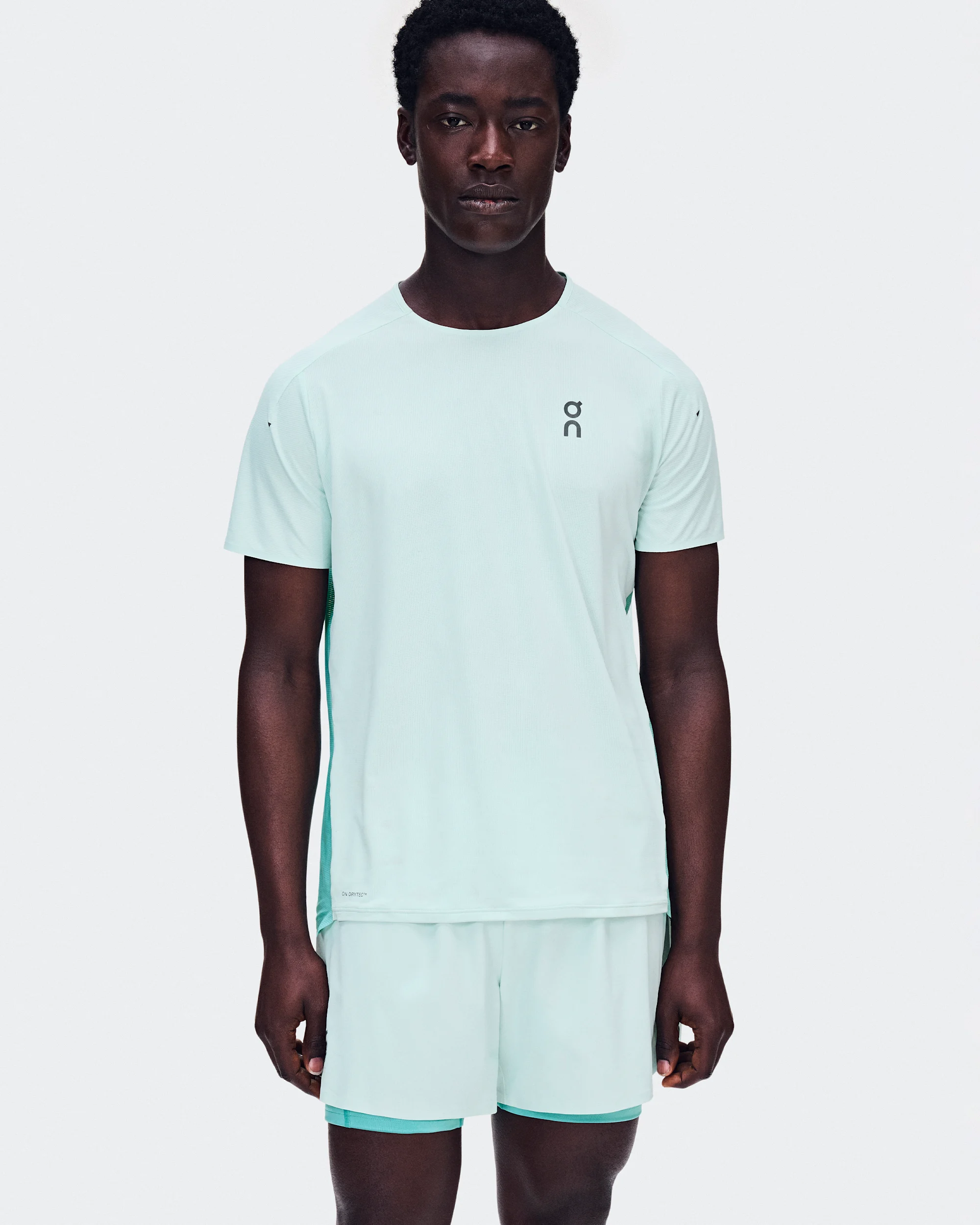Men's 5" Performance 2/1 Shorts Flurry | Aquamarine - thumbnail 4