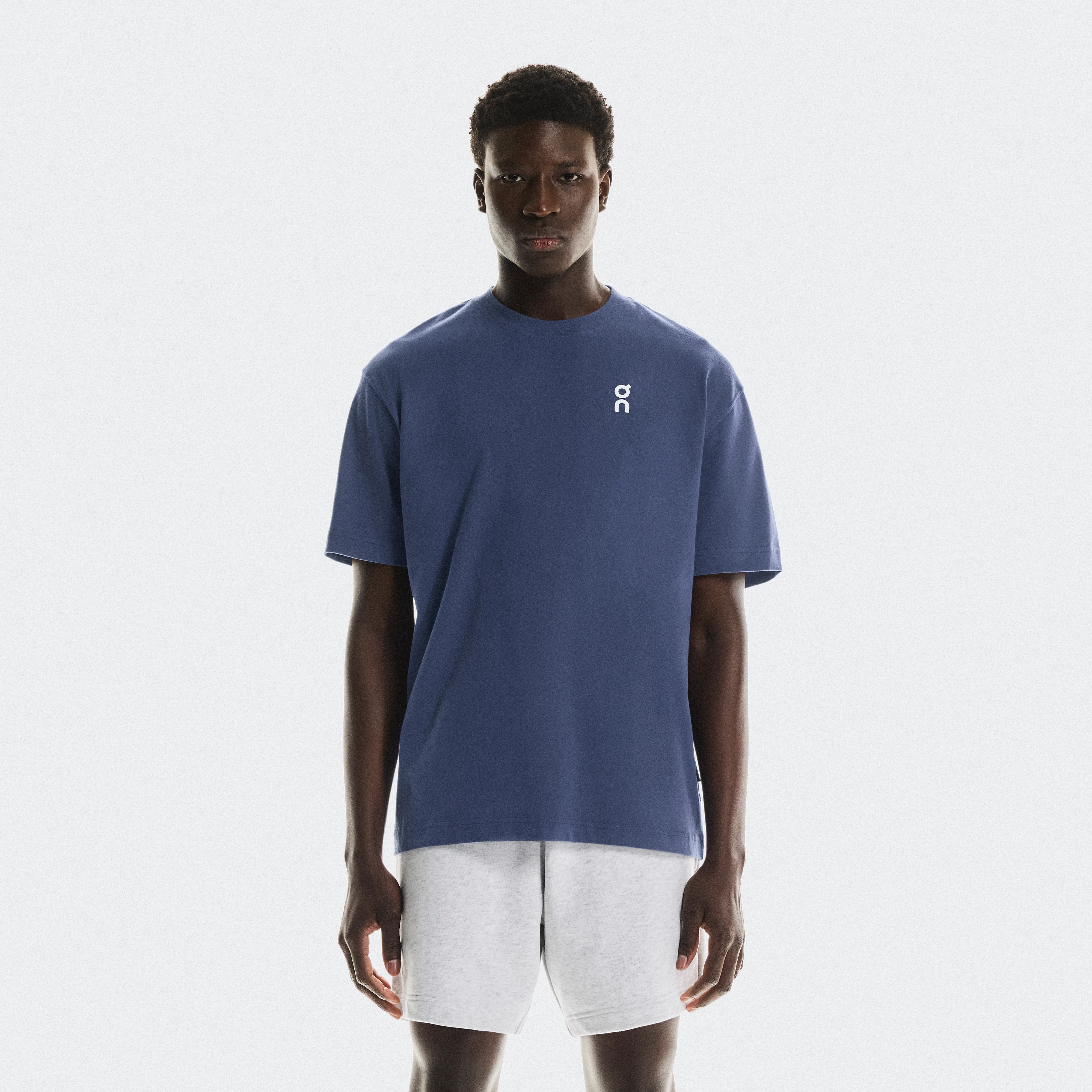 On Club-T Azul Hombre Hombre – Viajes, recuperación, uso diario Camisetas