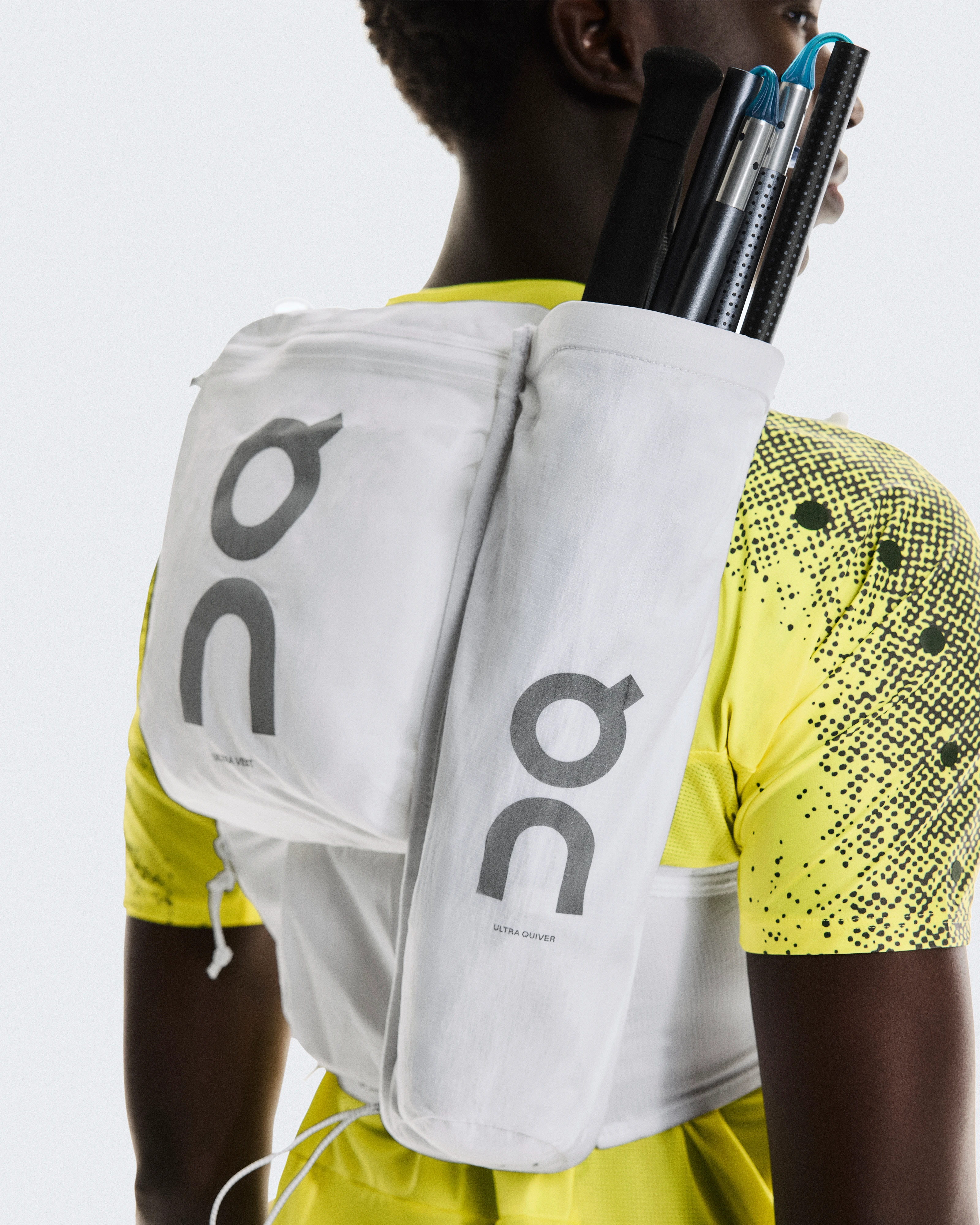 On Ultra Quiver White Unisex Bags