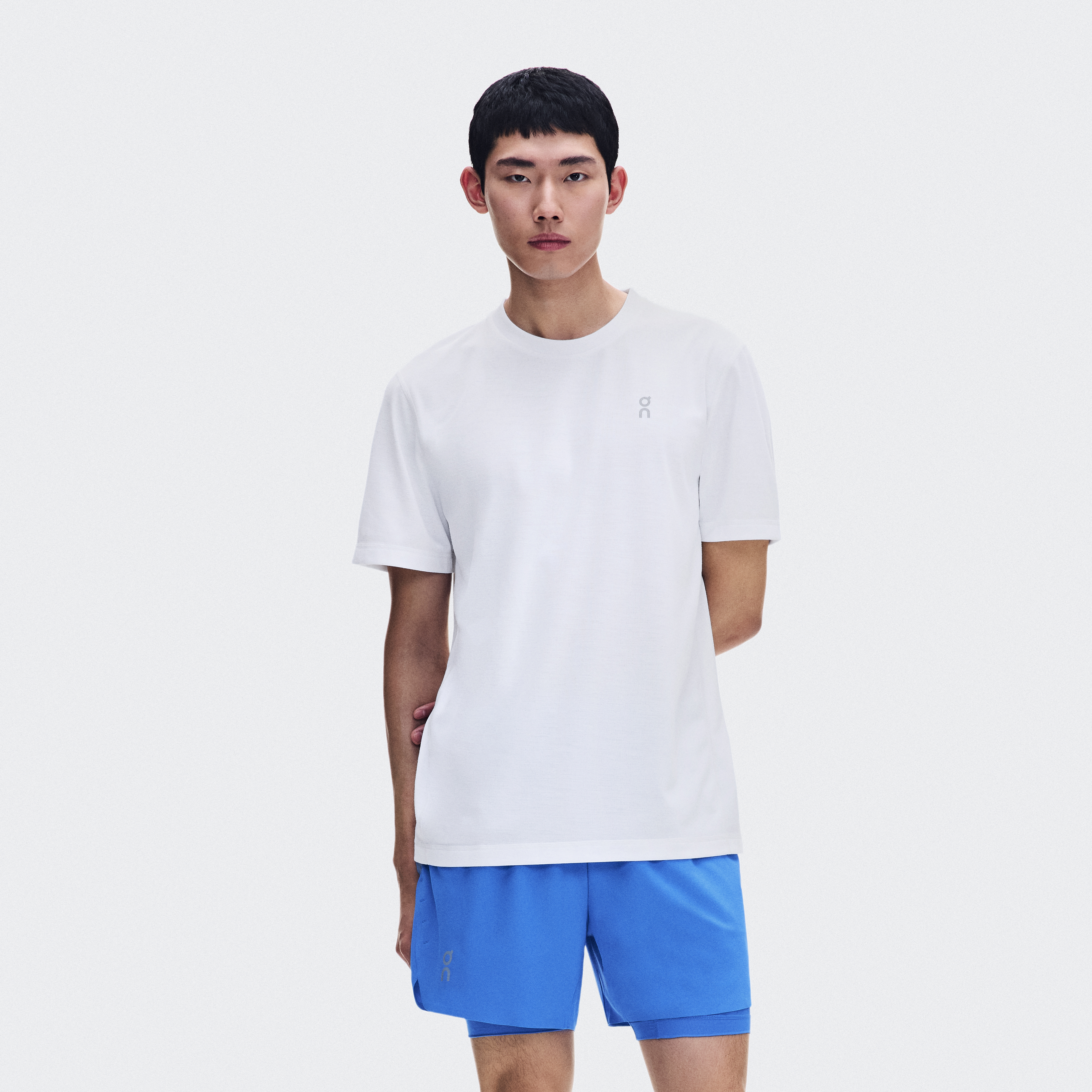 Train-T Short-Sleeve Shirt in White