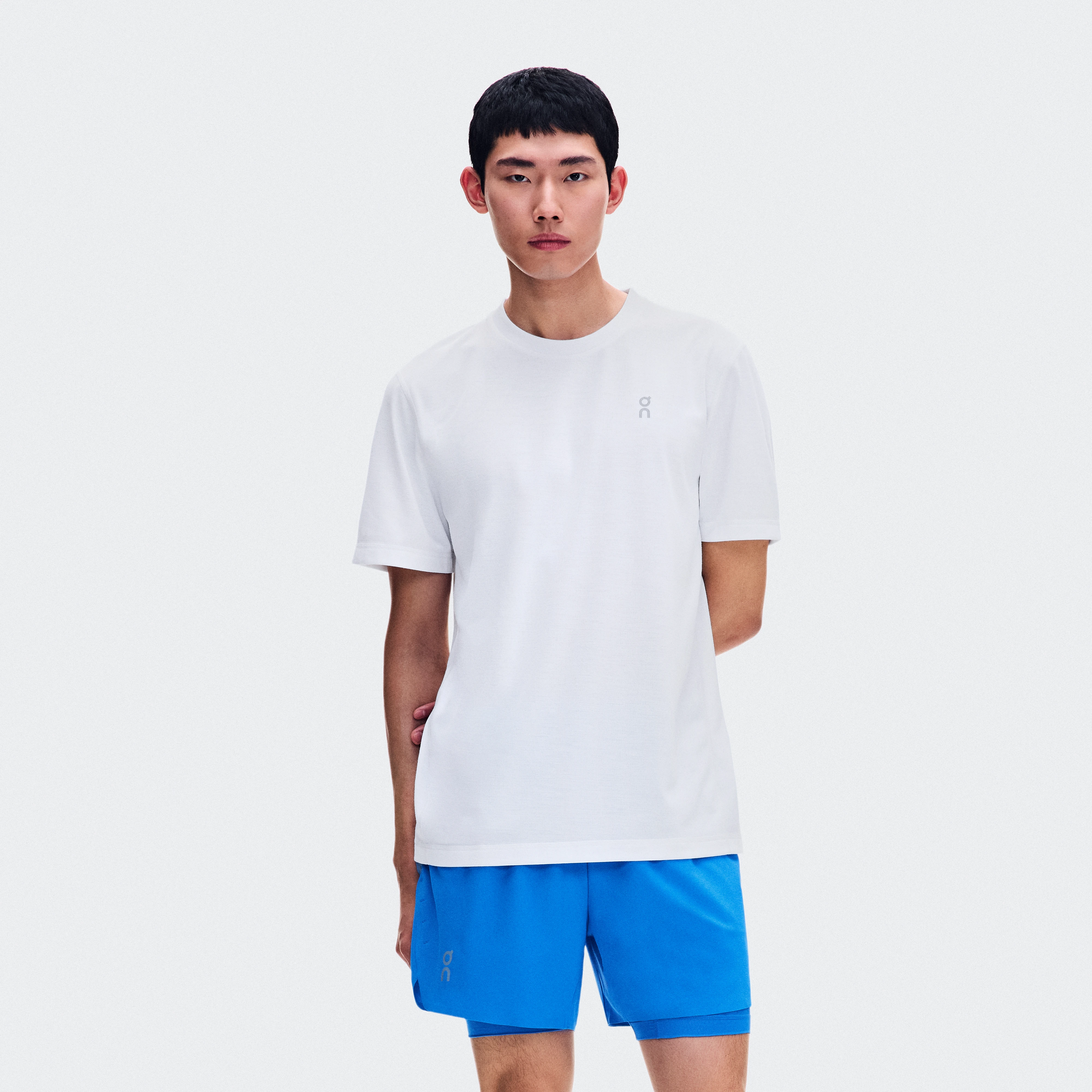 On Train-T White Men – High-intensity training Tops and t-shirts