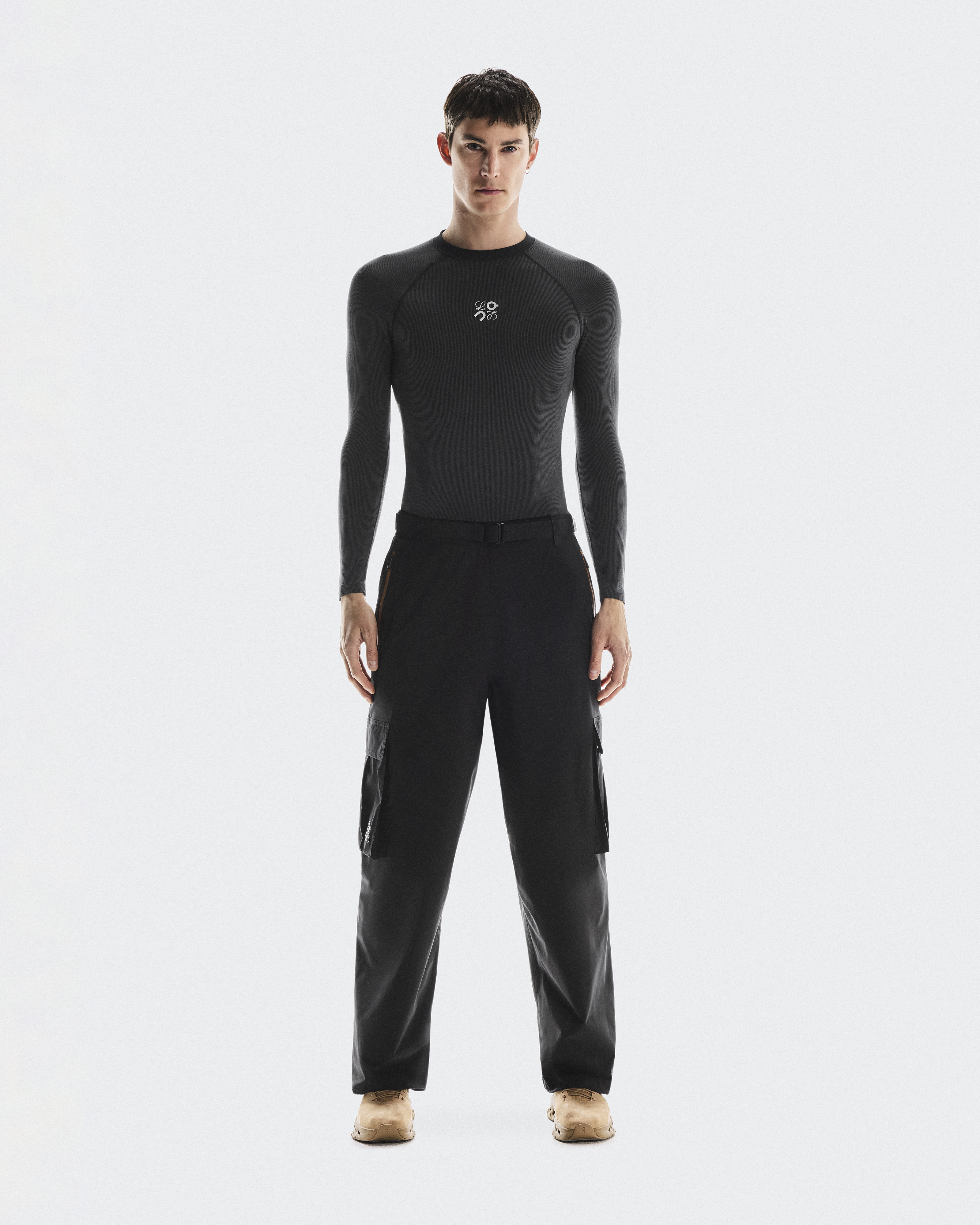 Men's Long Sleeve Top LOEWE | Black | On Andorra