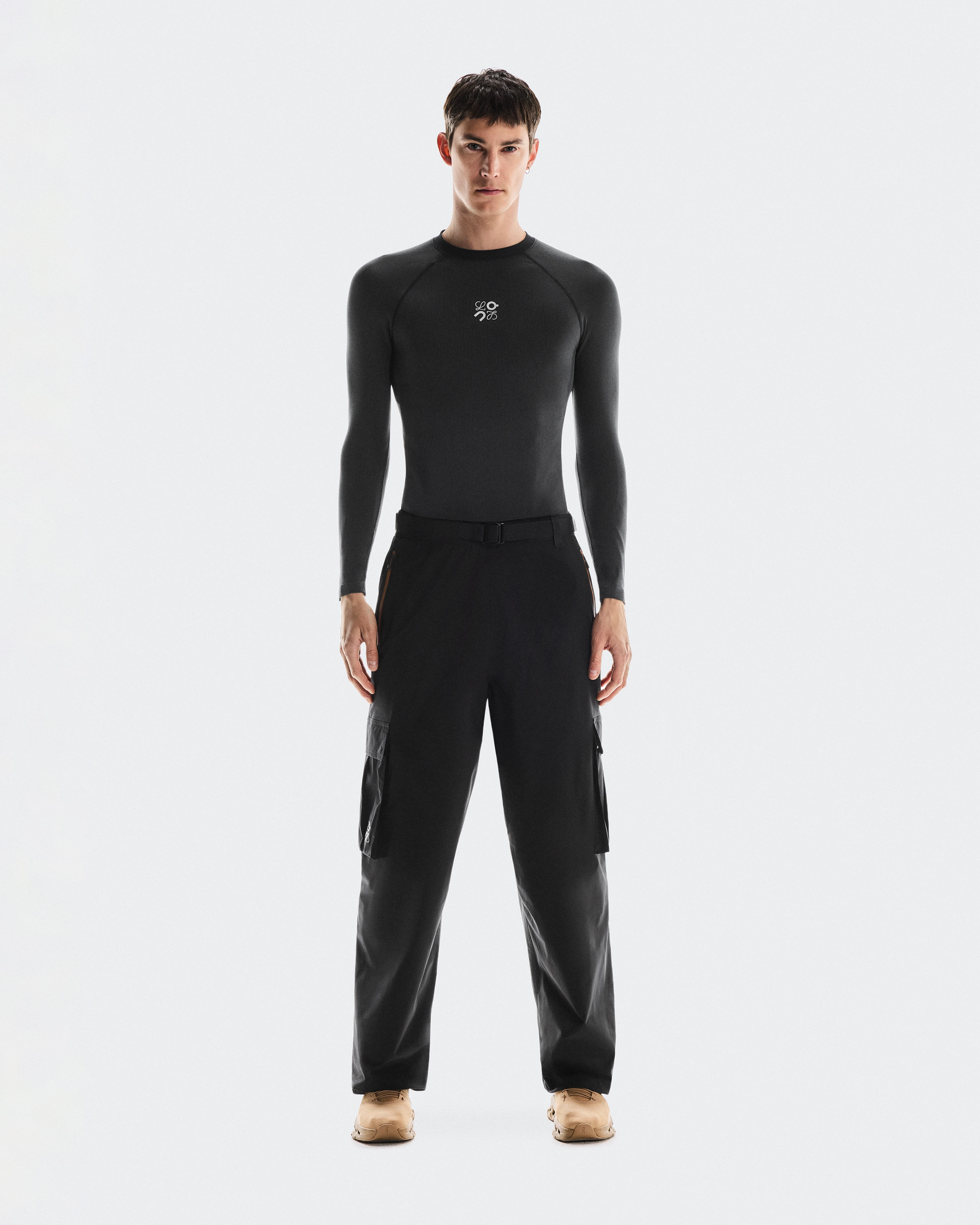 On Long Sleeve Top LOEWE Black Men Tops and t-shirts