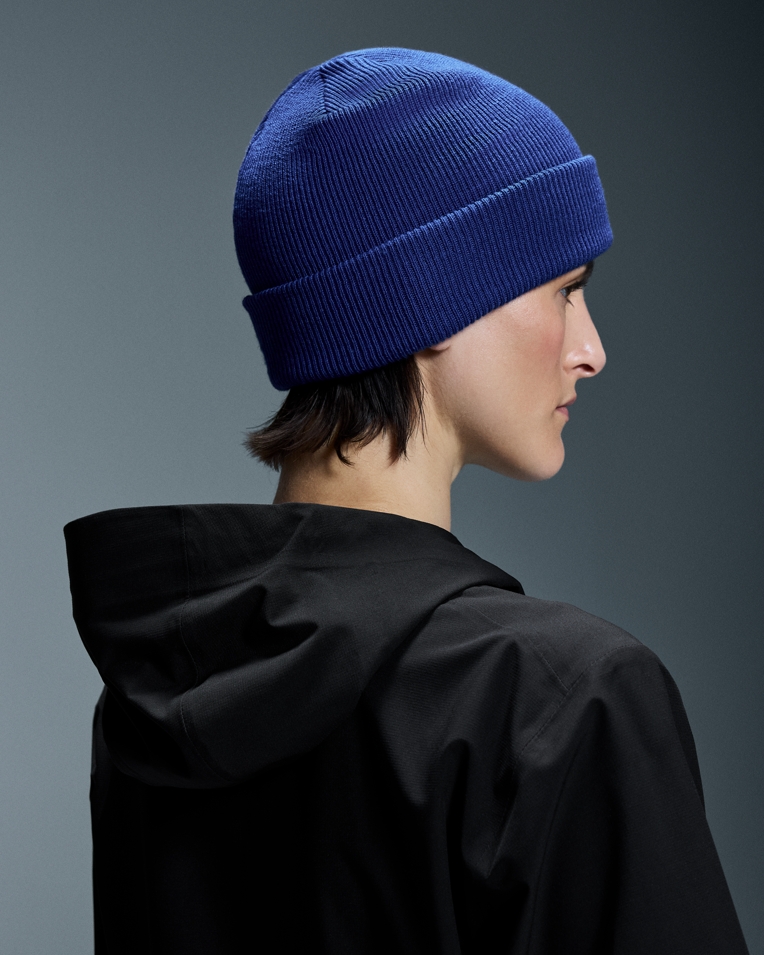 Merino BeanieUnisex / Indigo