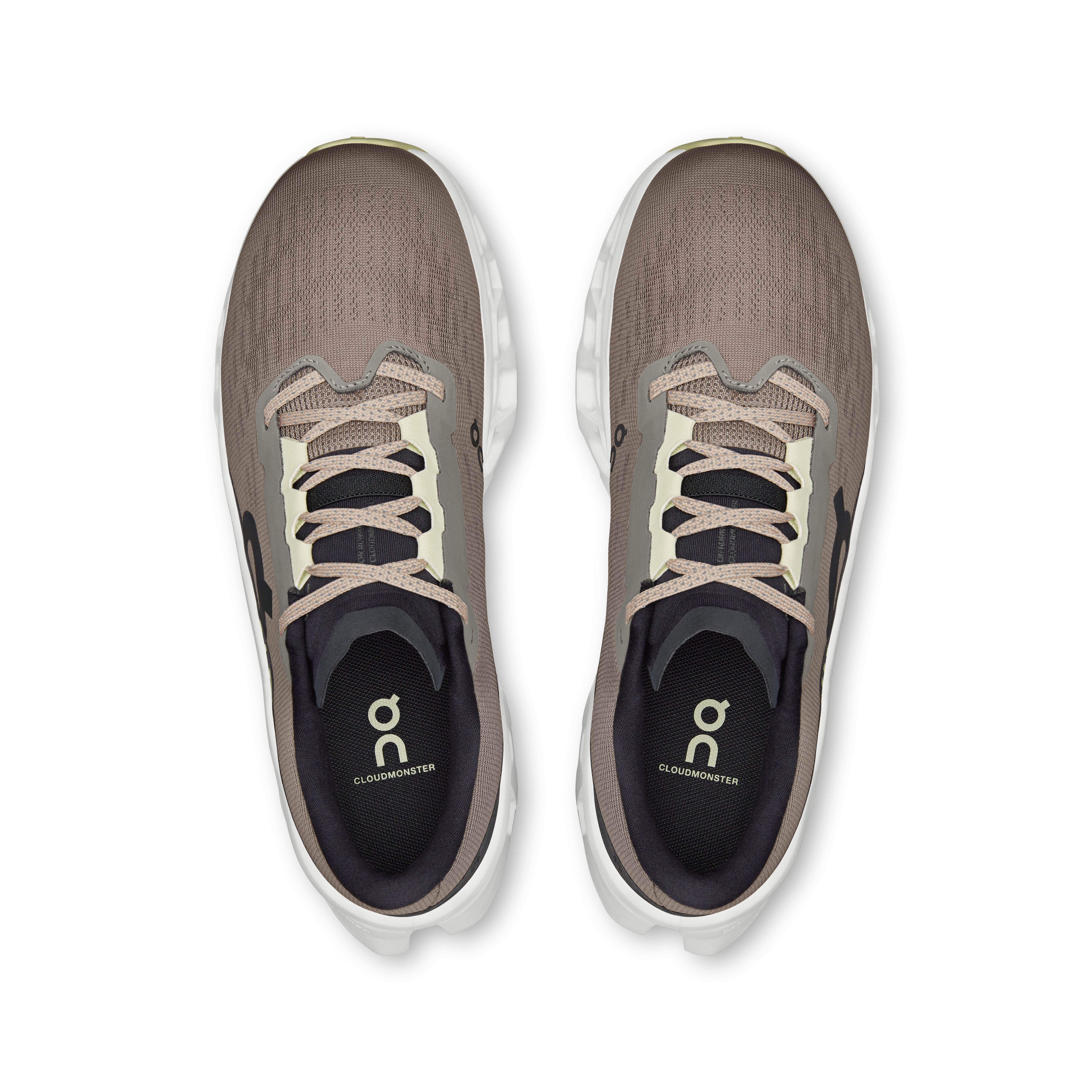 On Cloudmonster 3 Cinder & Ivory Femme Running sur route Chaussures