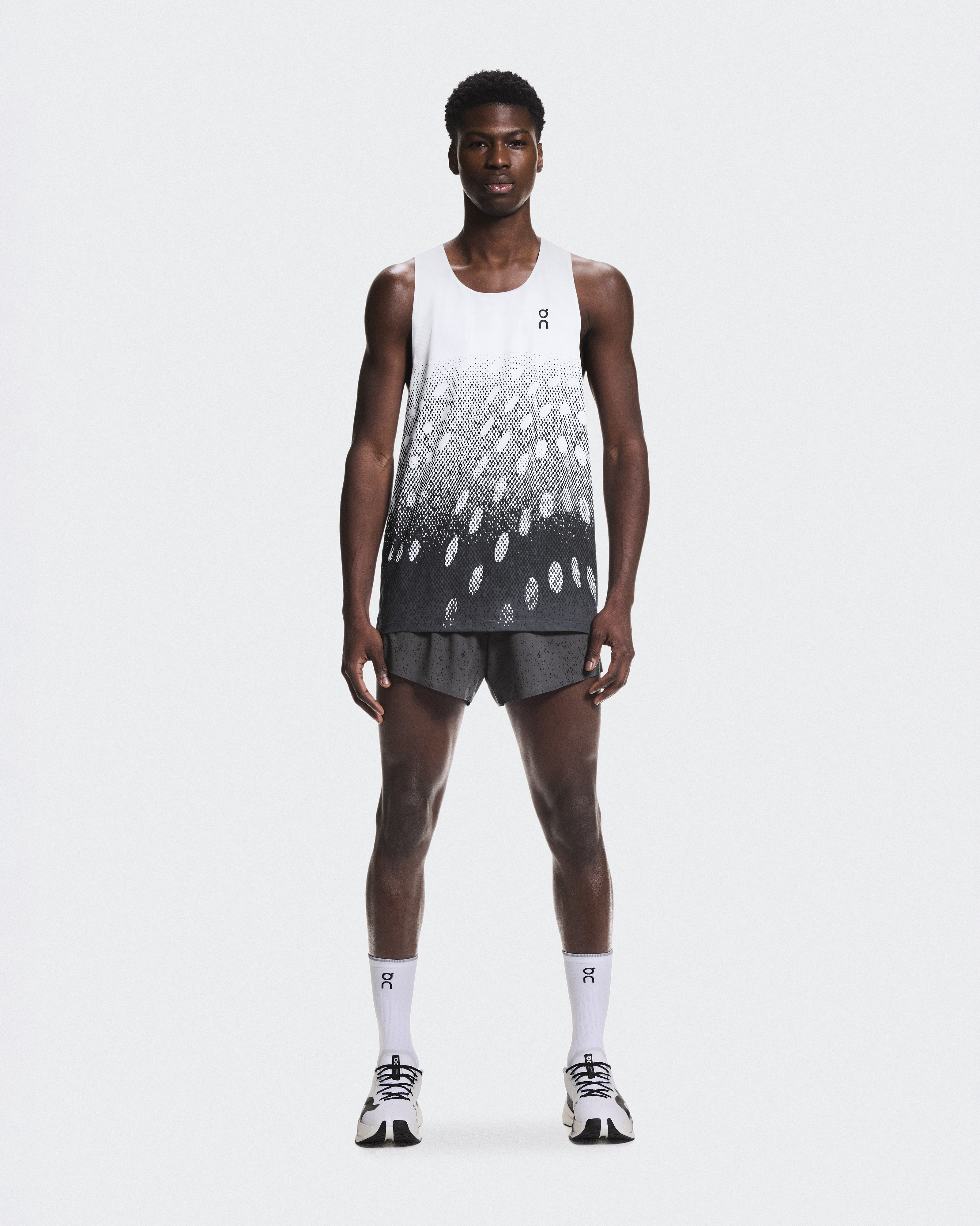 Men's Zero Singlet | White & Grey | On Japan