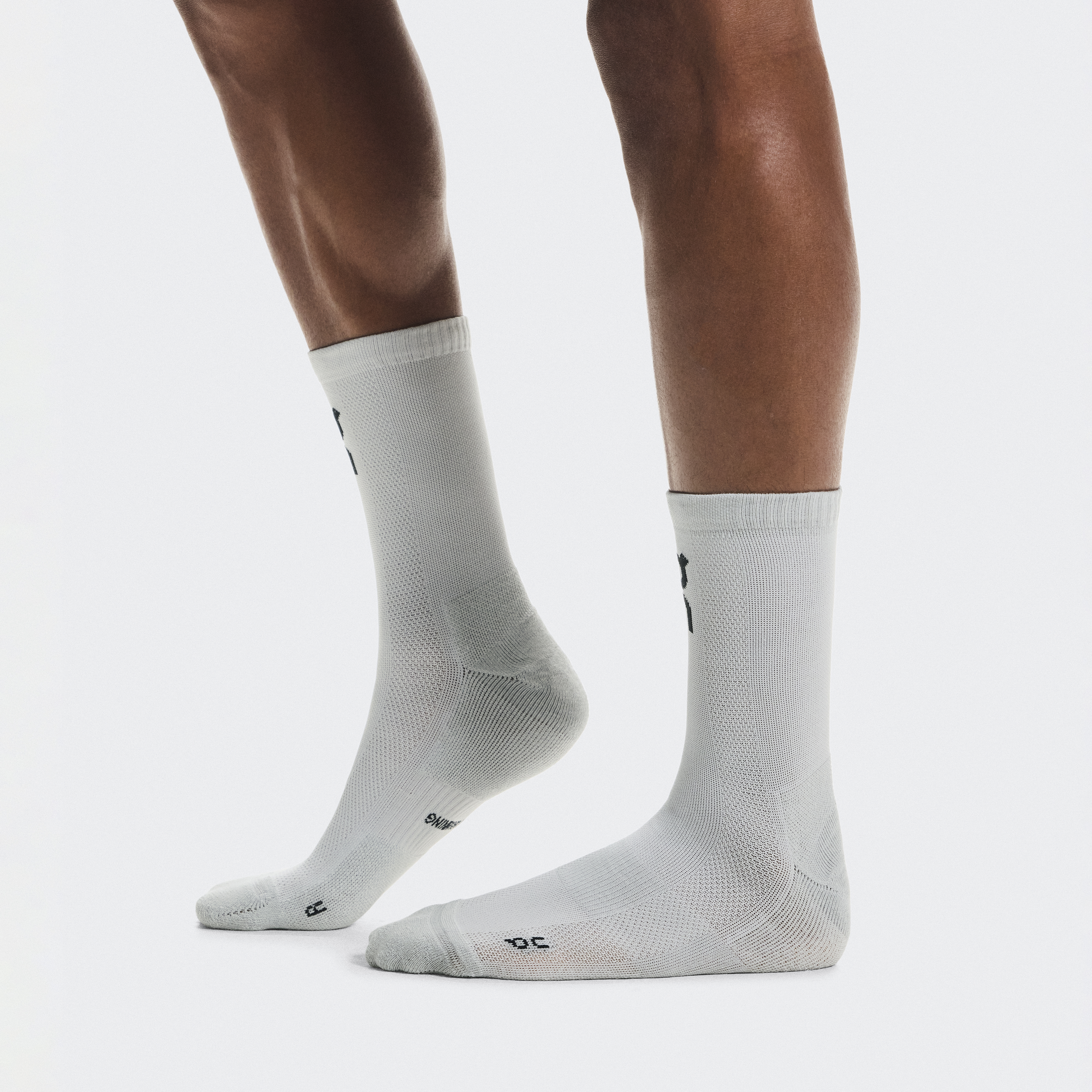 Core Run Sock High 2P in Glacier