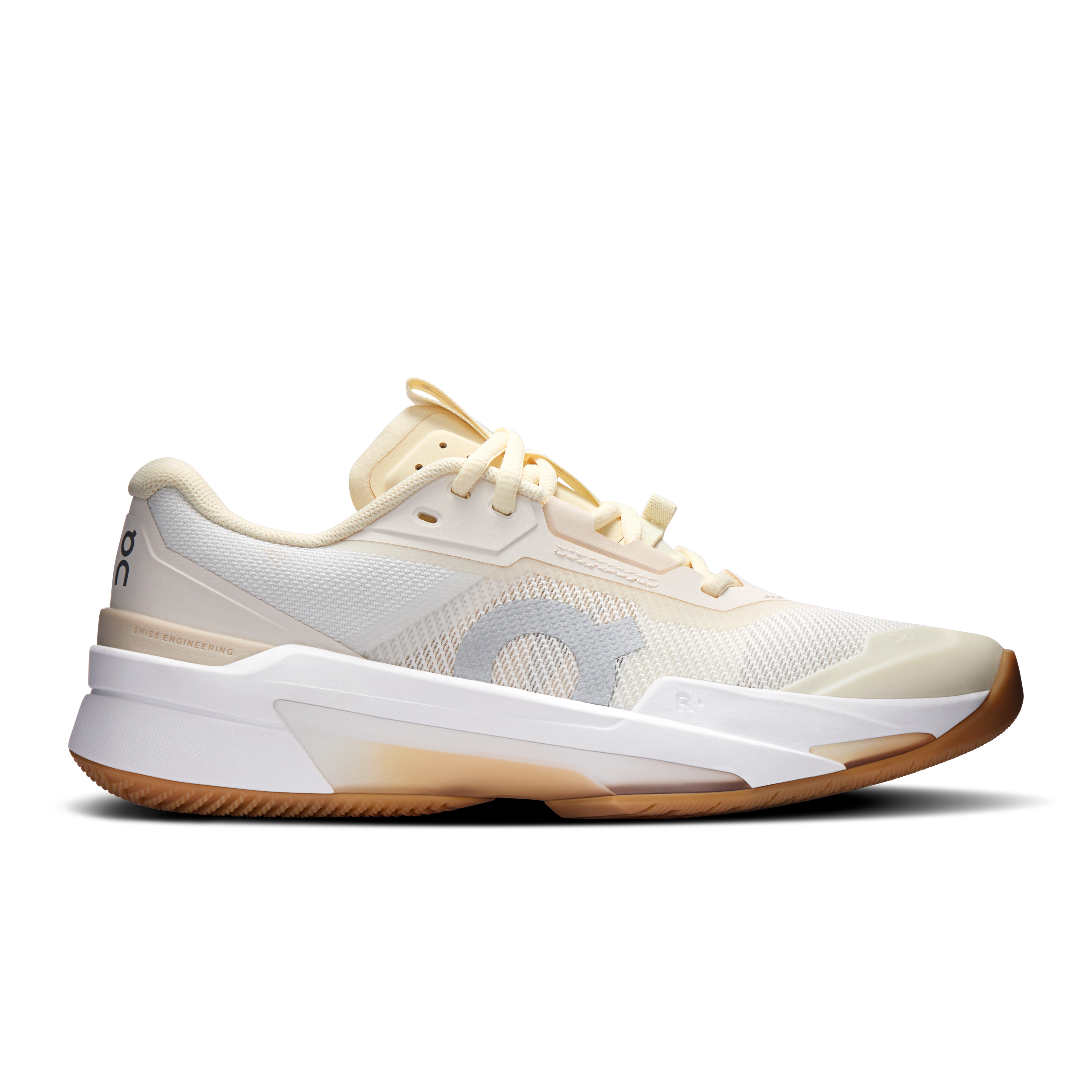 On THE ROGER Pro Fire Beige Damen Damen – Performance Tennis, Hartplatz, Turnier Schuhe