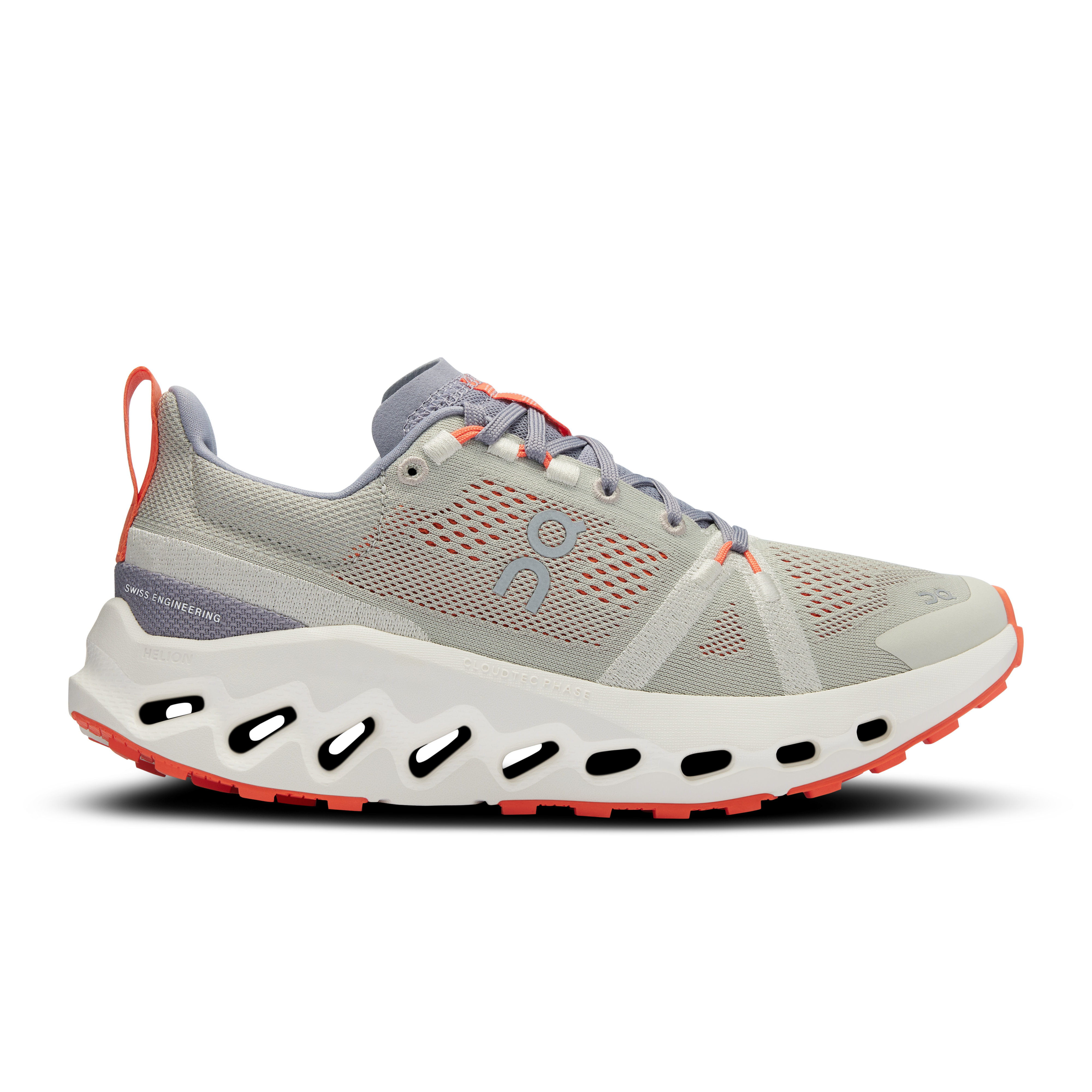 Cloudsurfer Trail Running Shoe in Fossil/Ivory