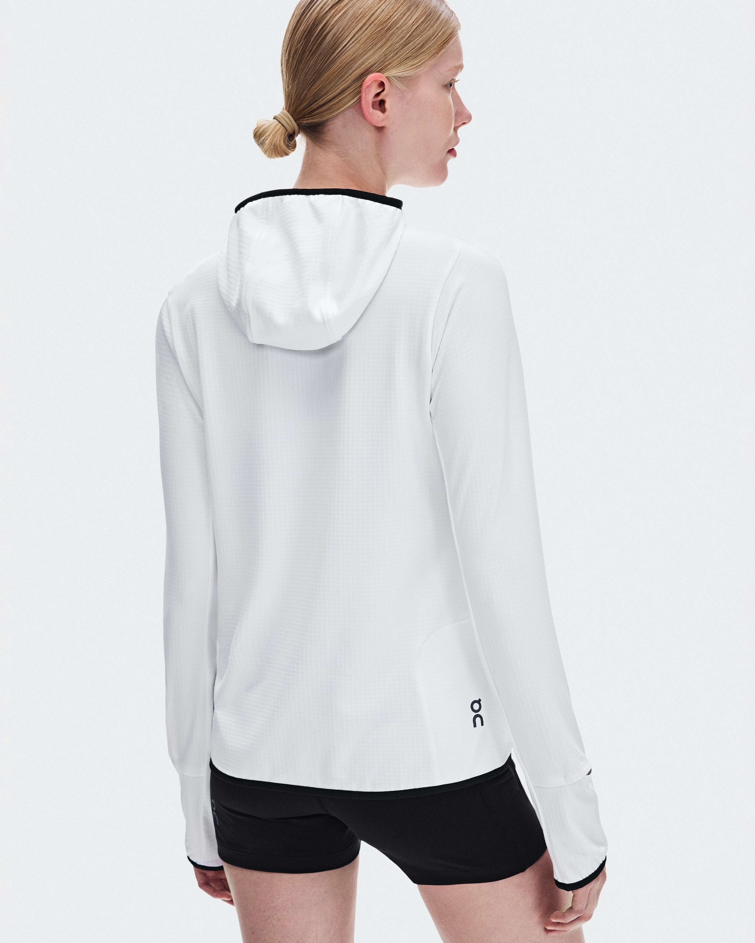 On Climate Zip Hoodie White Women Hoodies and sweatshirts