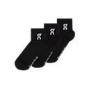 Logo Sock Mid 3P in Black