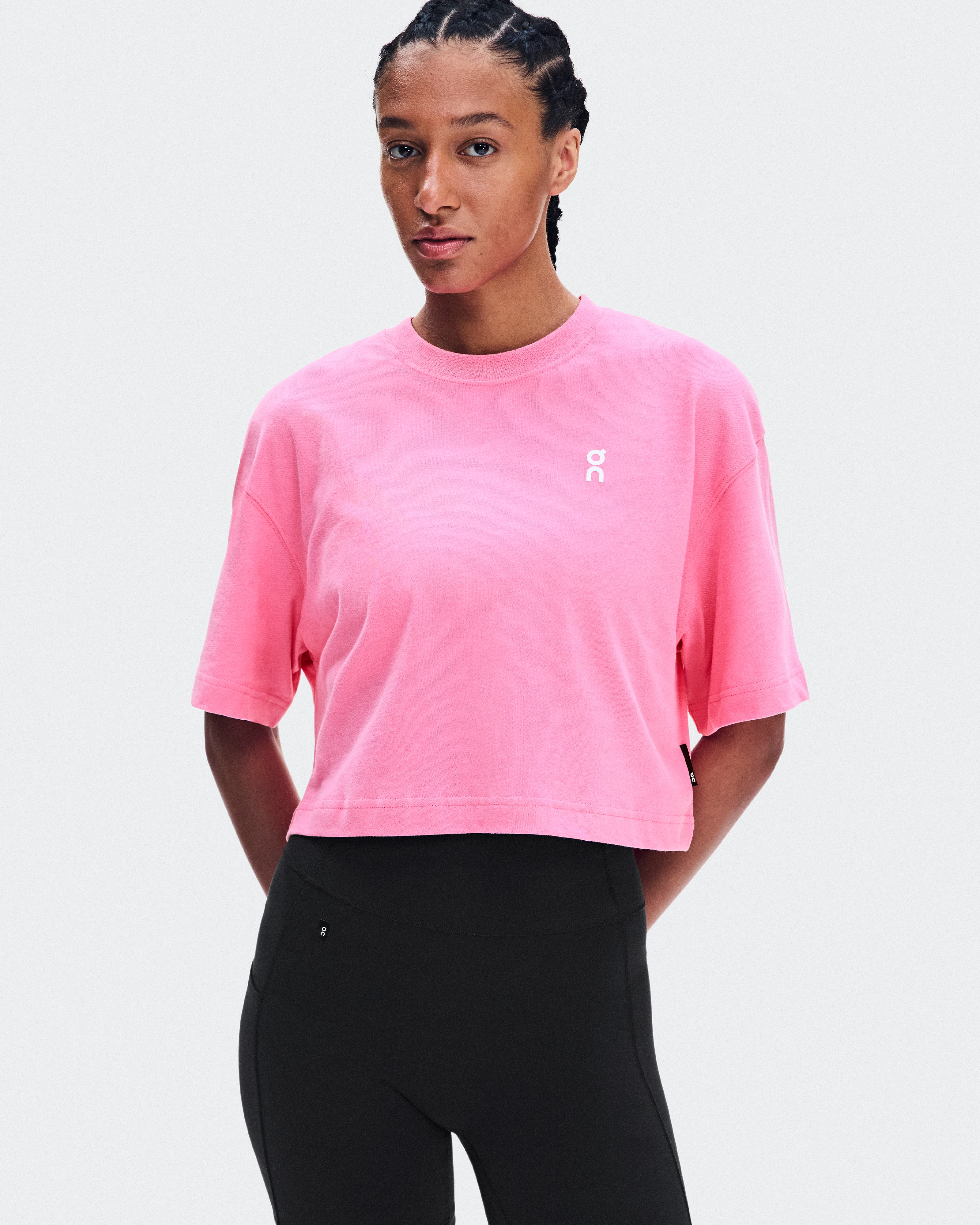 On Club Boxy-T Bubblegum Women Tops and t-shirts