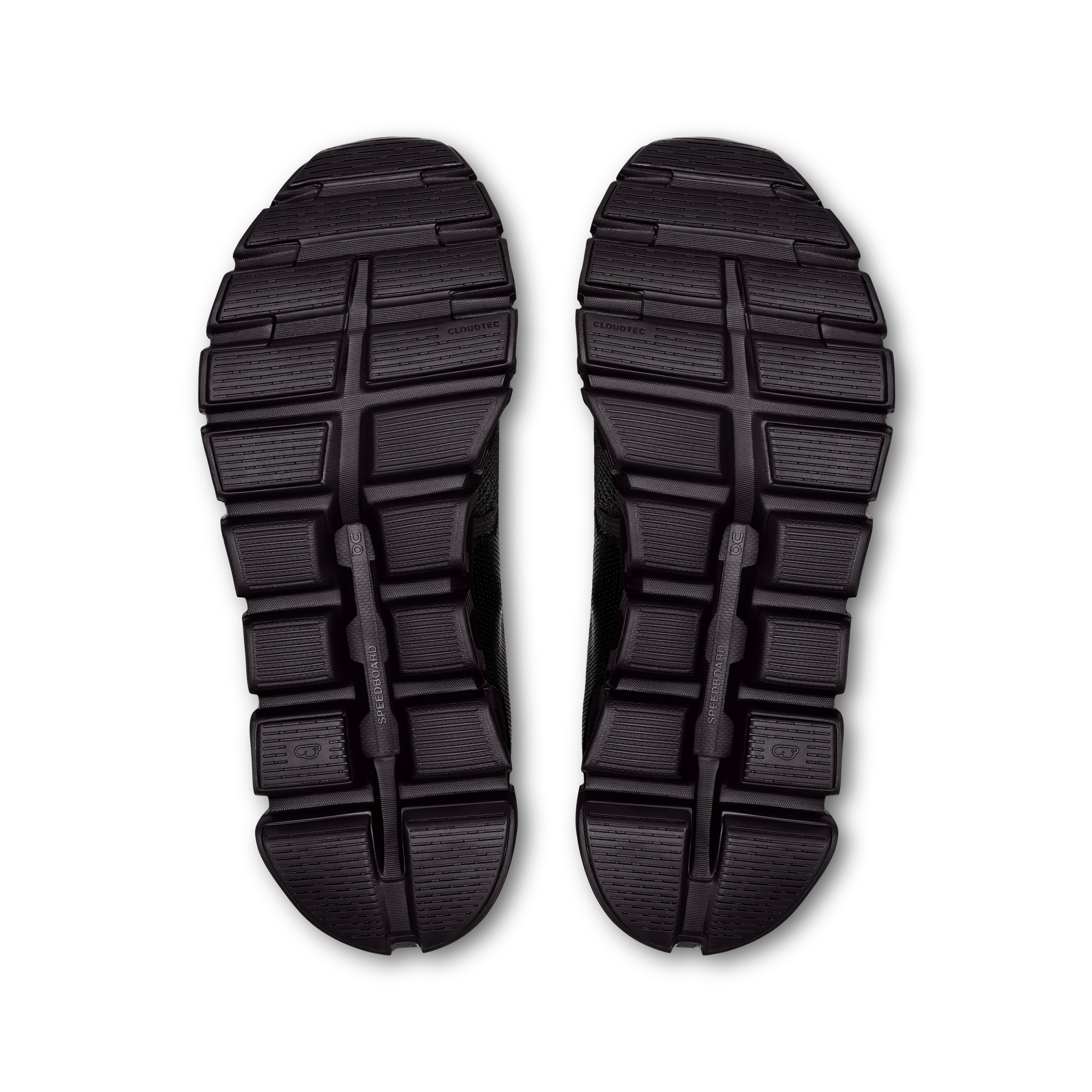 On Cloud 6 Wide Black & Black Femme Active Life Chaussures