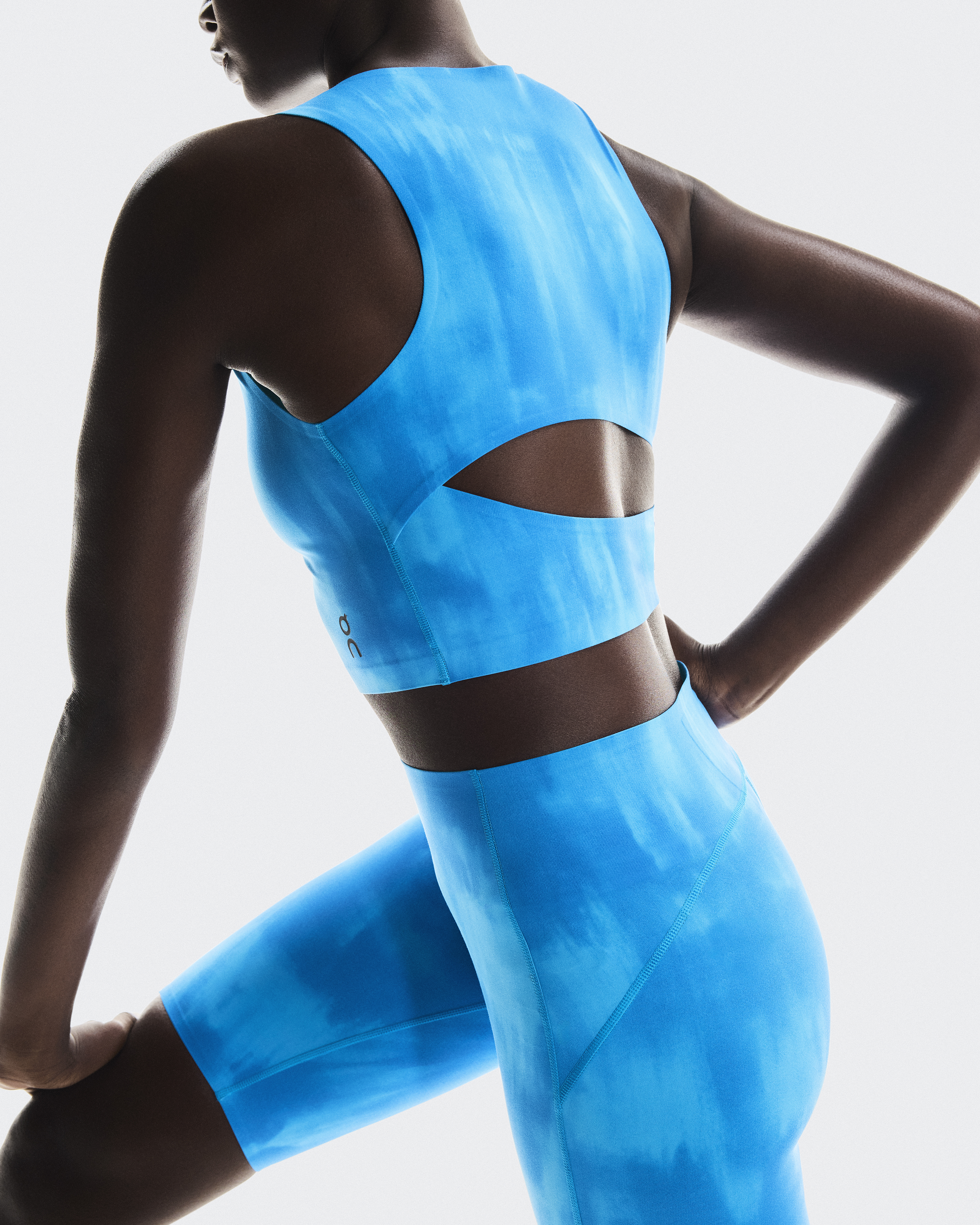 Women's Studio Open Back Crop | Blue | On United States