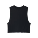 Focus Crop Shirt in Black