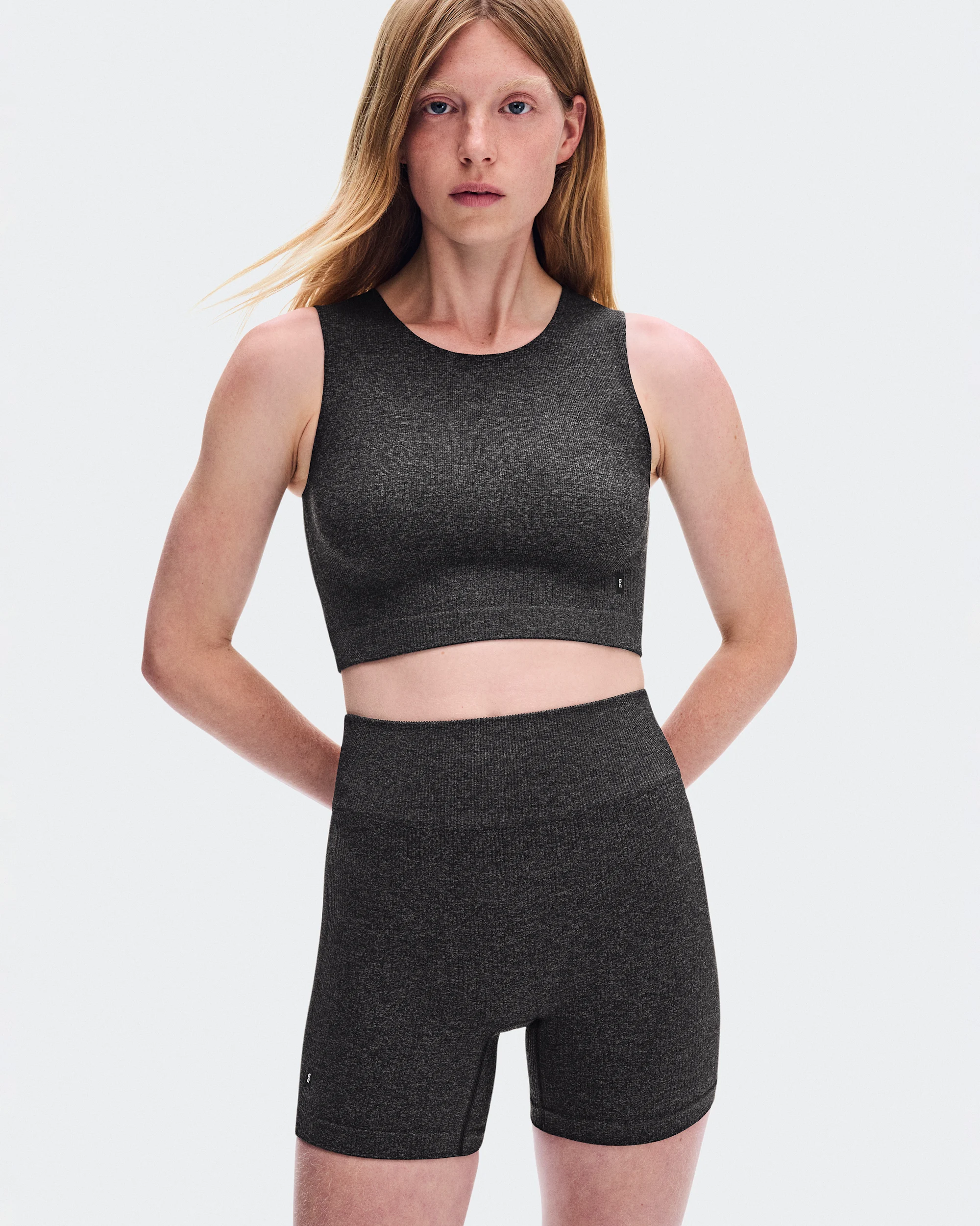 Women's Studio Knit Shorts Cinnamon Heather - thumbnail 10