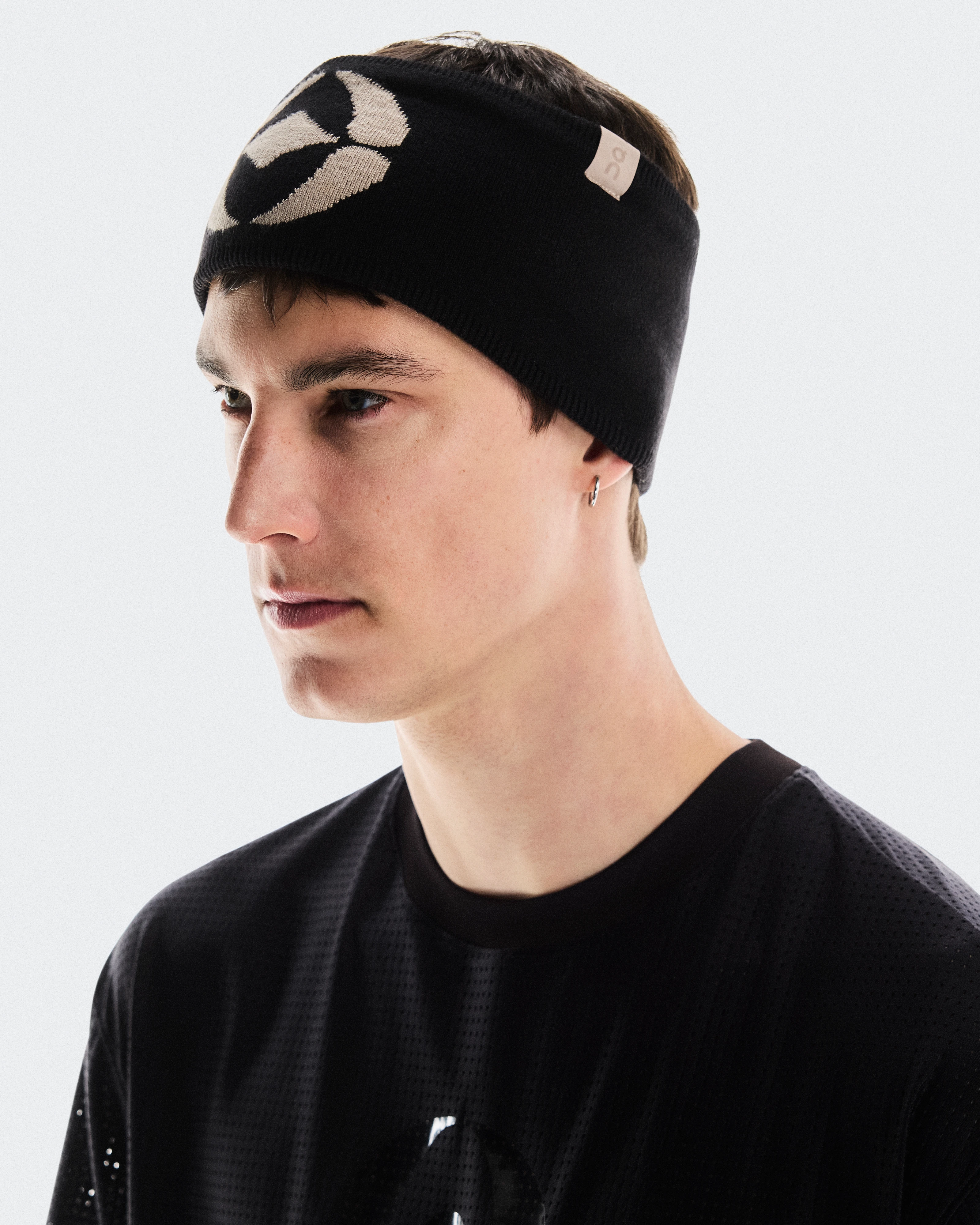 On Headband FKA Black Unisex Kopfbedeckungen