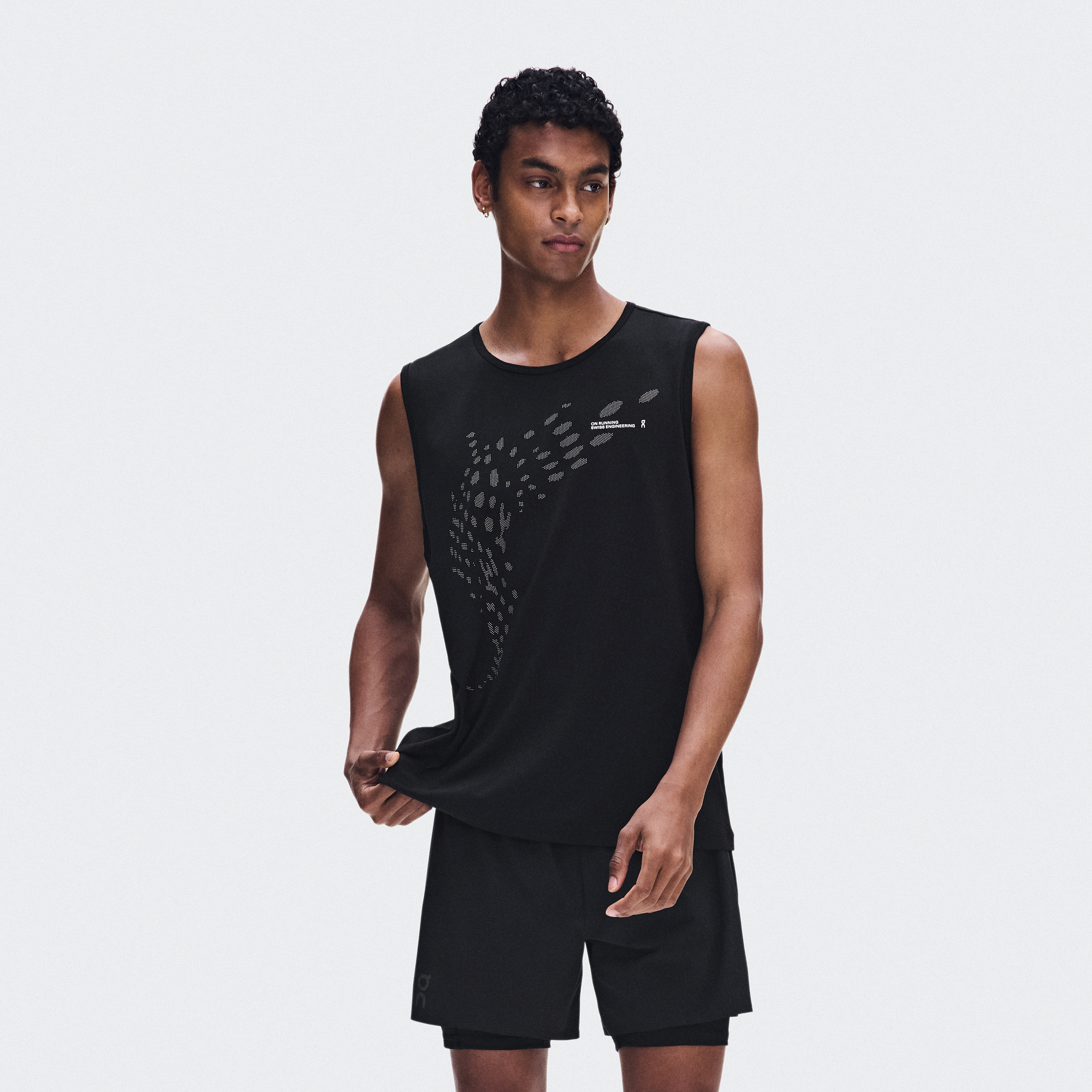 Run Tank Top in Black