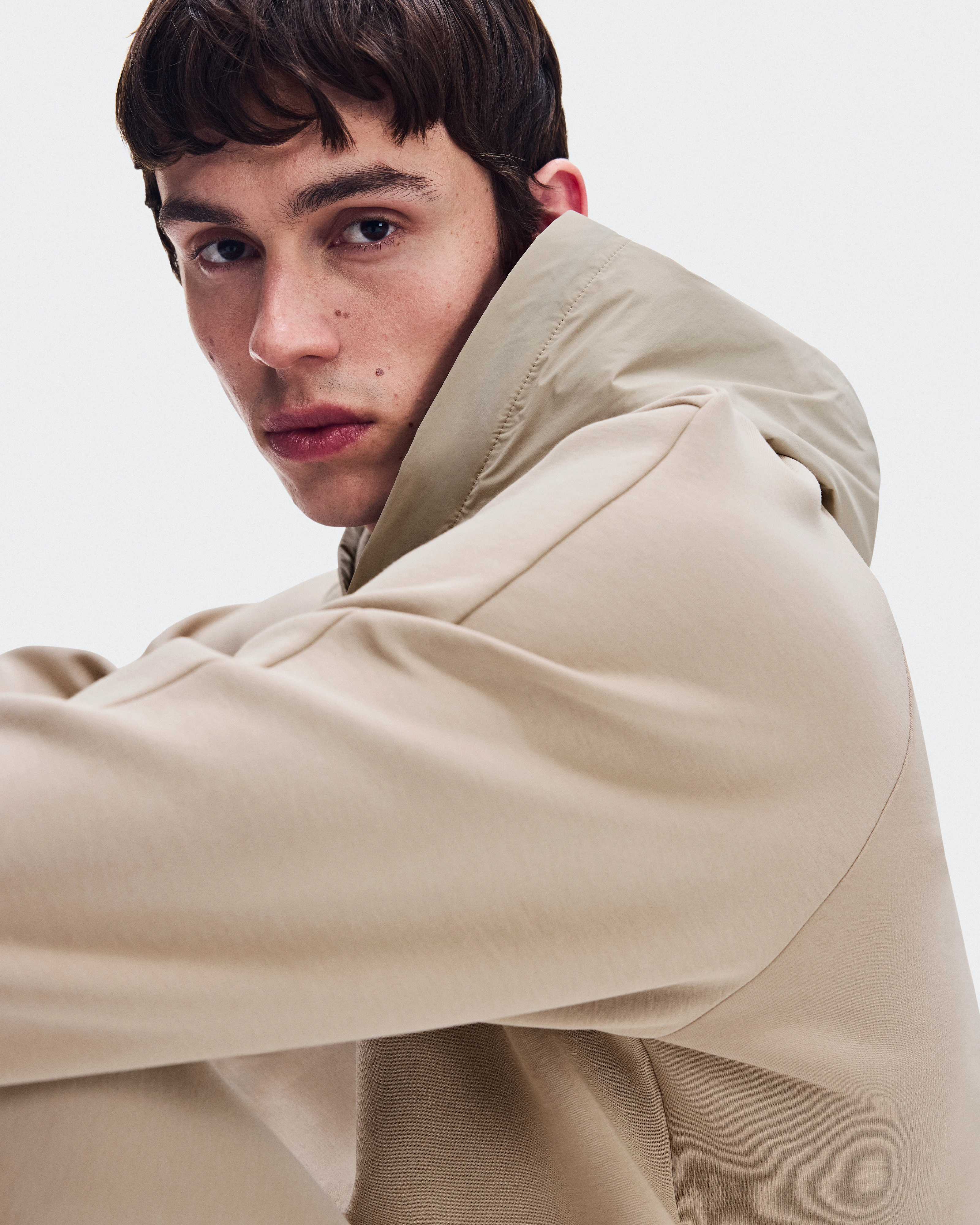 On Focus Tech Hoodie Remix Desert Men Hoodies and sweatshirts