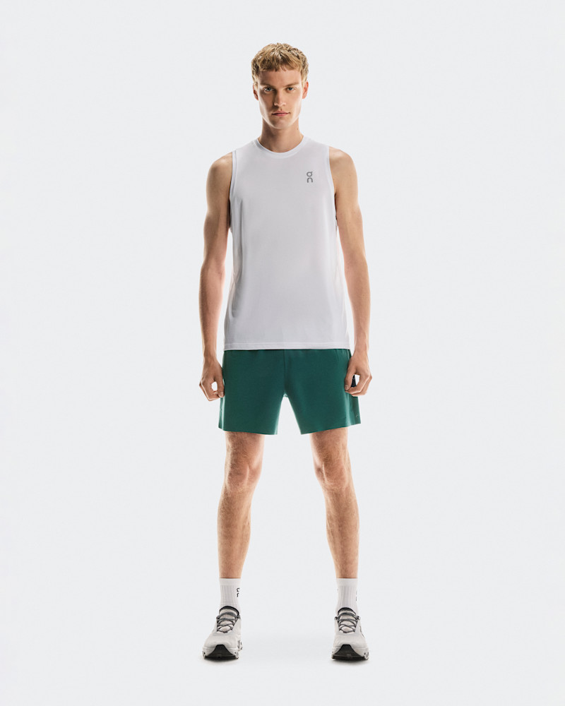 On Men's 5" Performance Shorts in Spirulina, Size: Small, Polyamide/Polyester