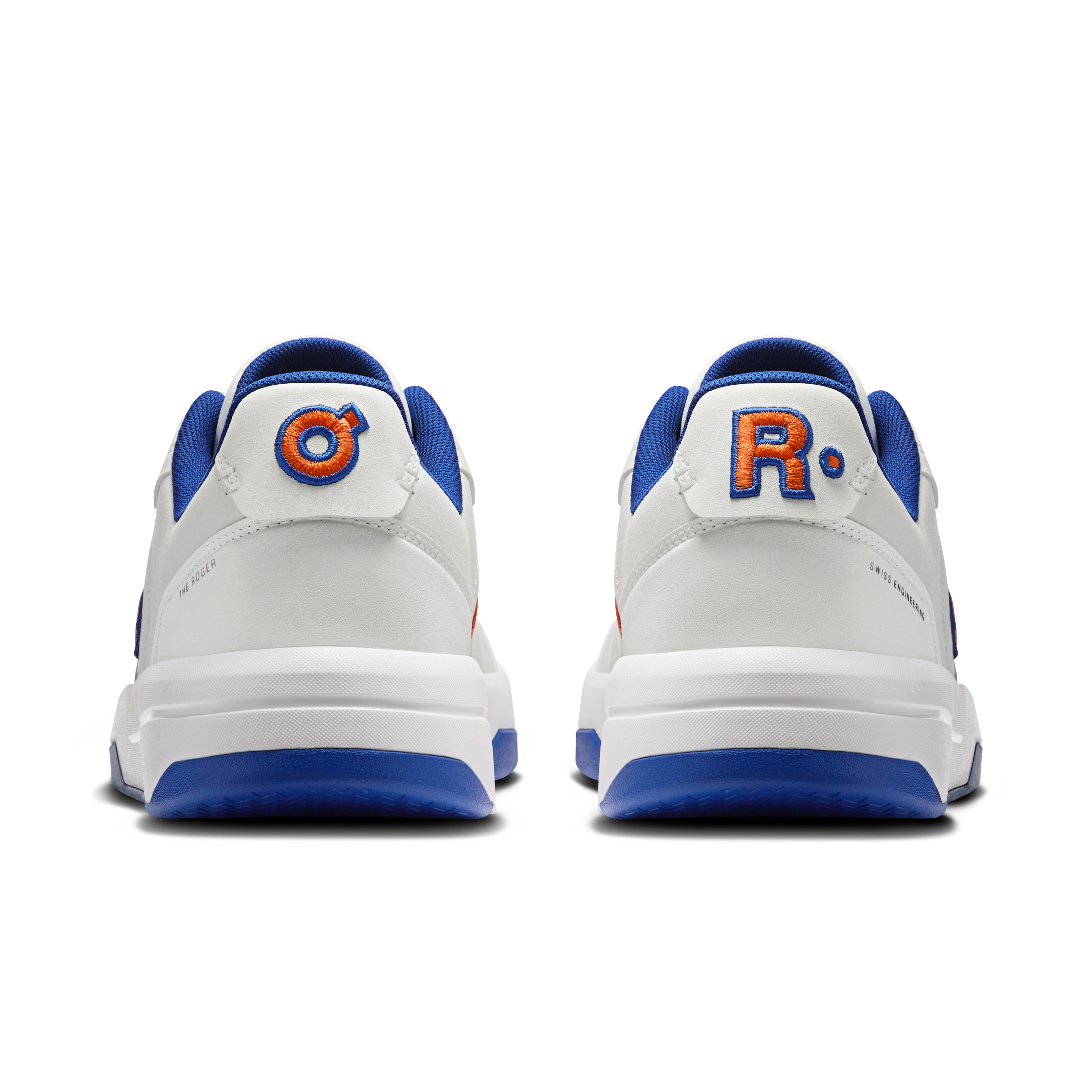 On THE ROGER CH Varsity White & Indigo Men Active life Shoes