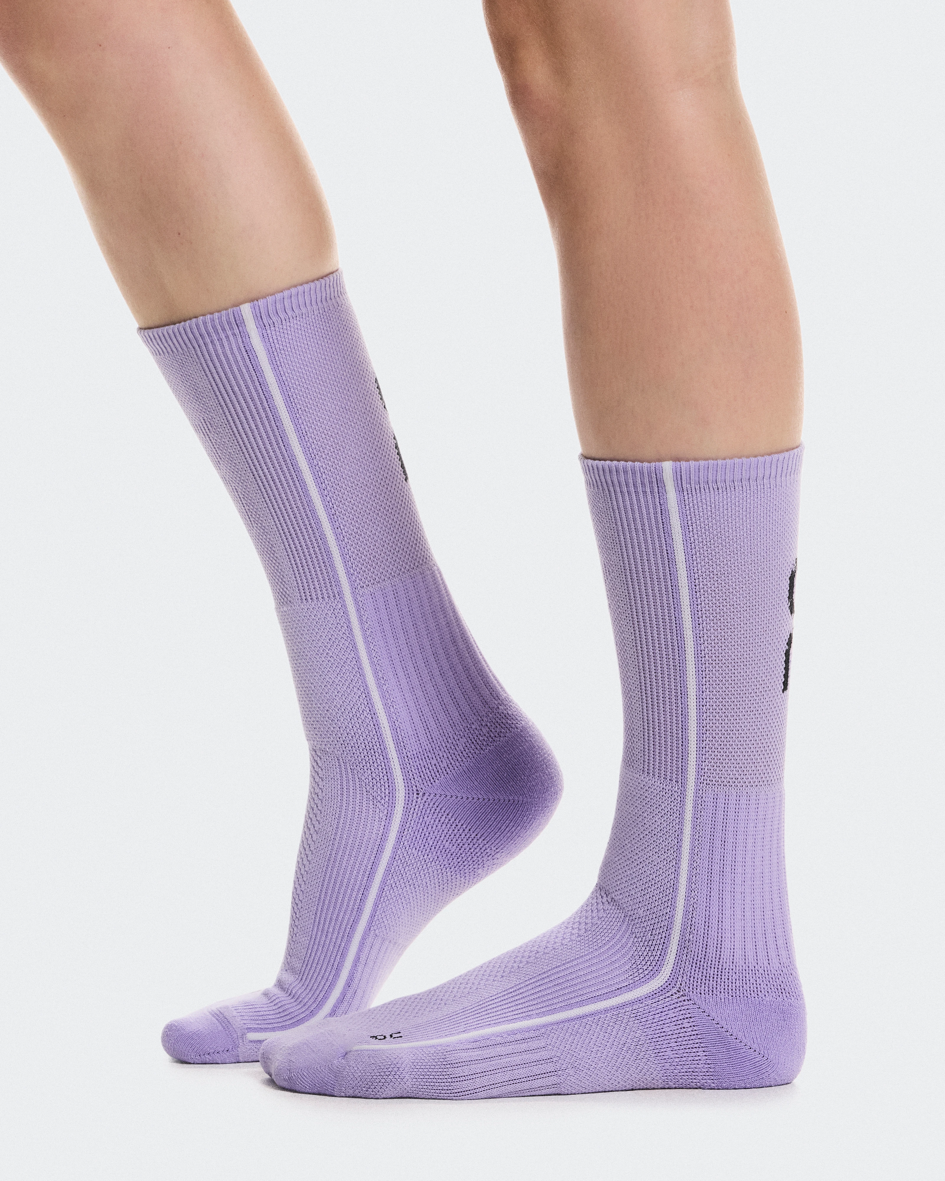 On Court Sock High Bloom & Ivory Unisex – Performance tennis, cushioned, breathable Socks