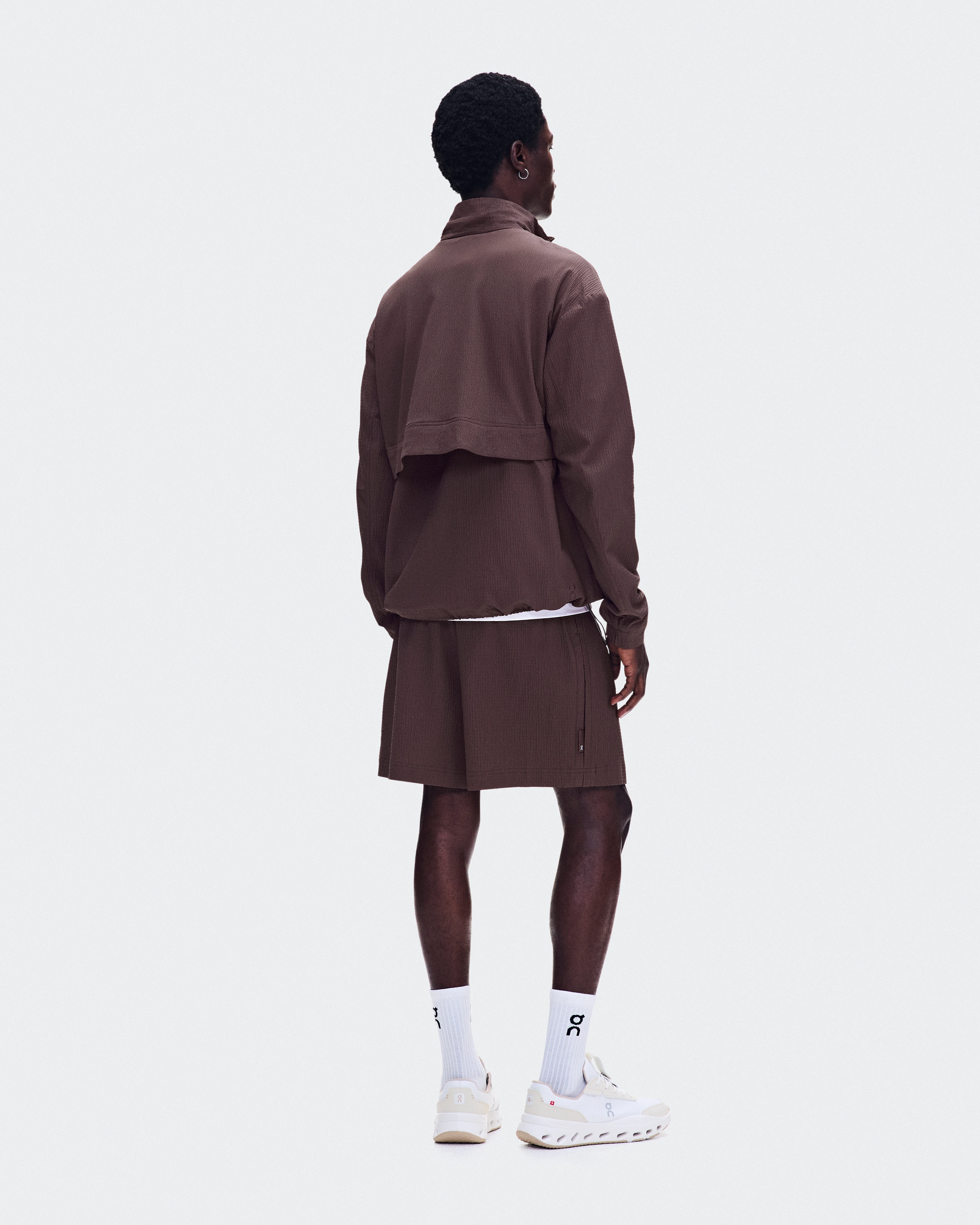 On Courtside 1/2 Zip Eaze Mulberry Men Hoodies and sweatshirts