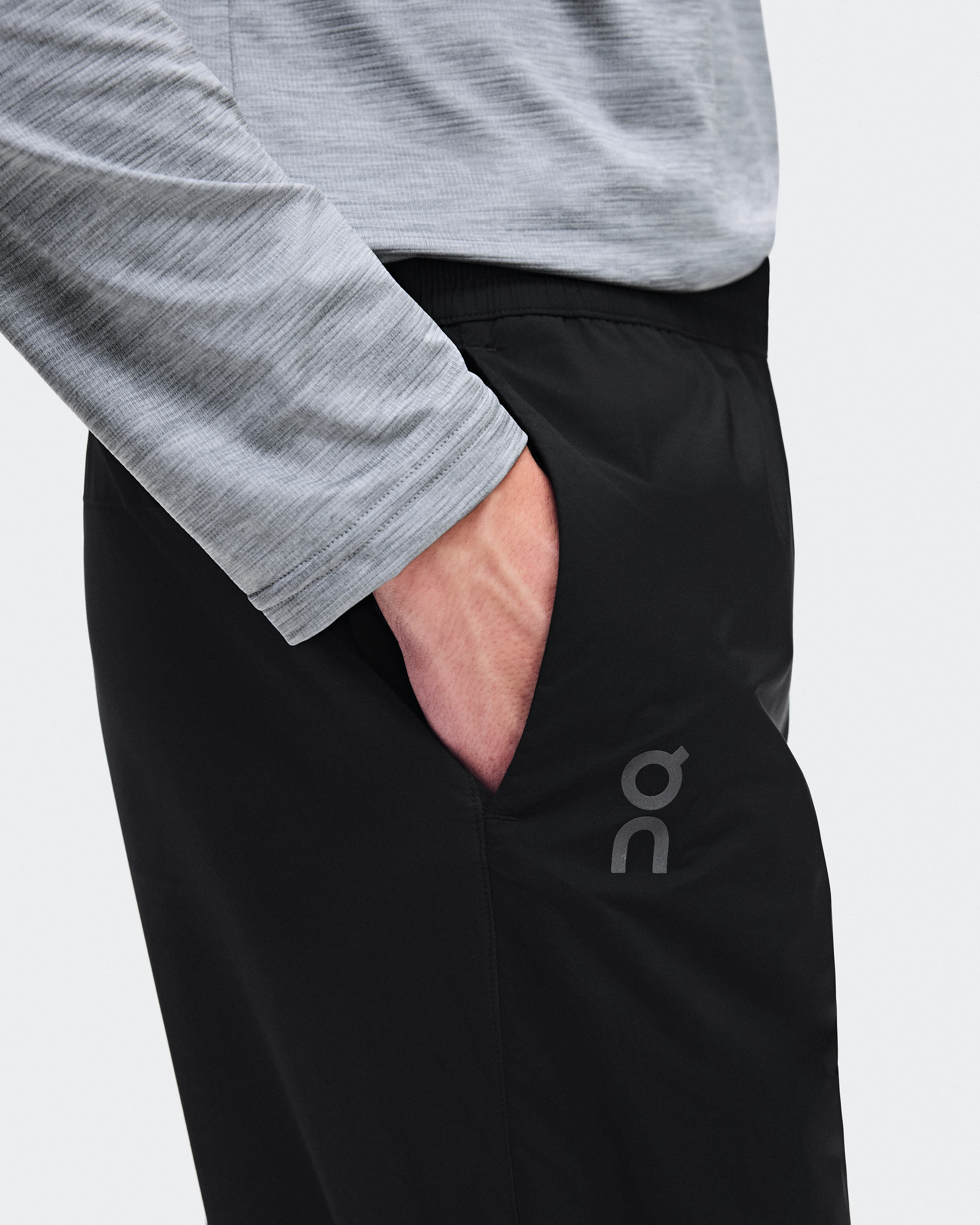 On Weather Pants Black Men Pants