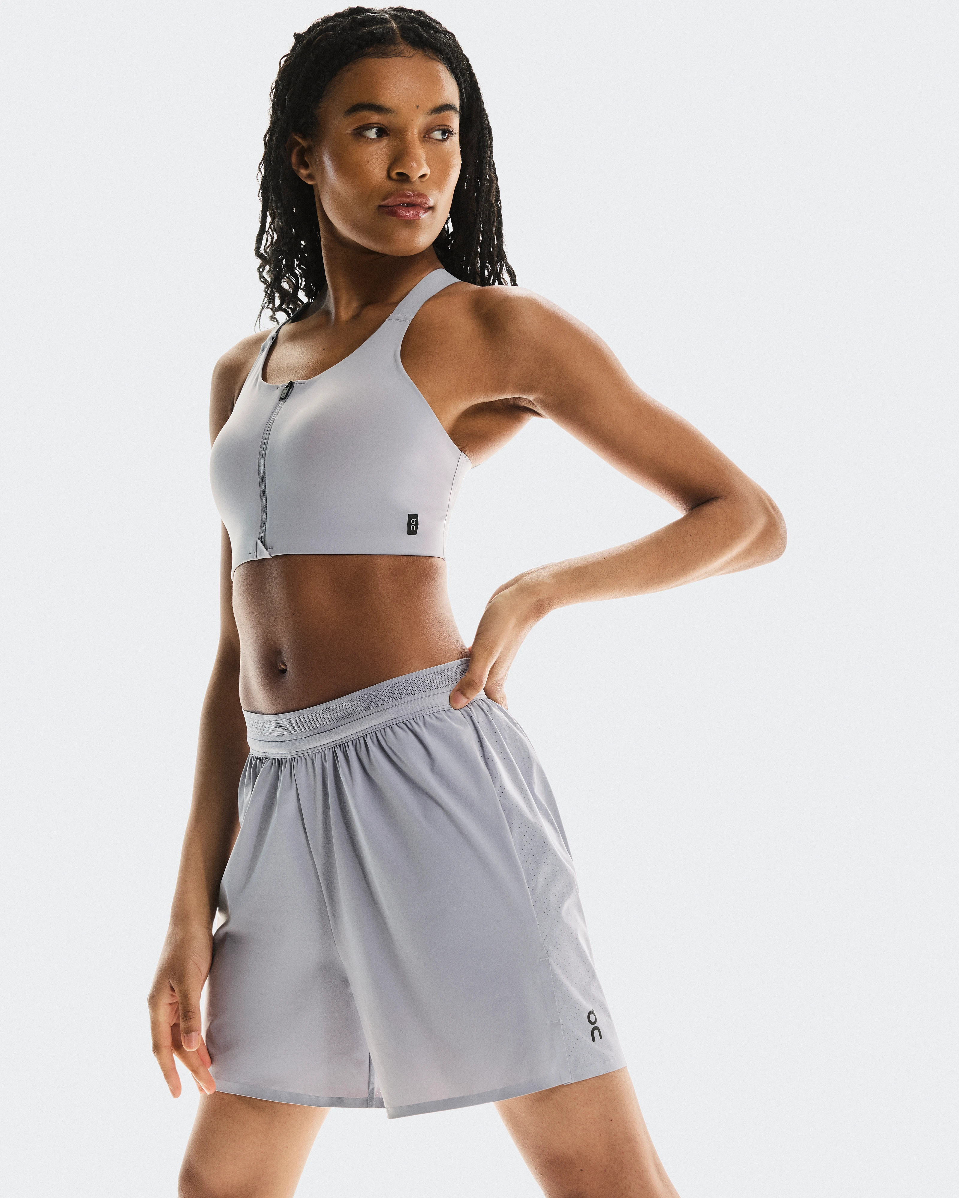 On 5" Performance Shorts Lilac Women Shorts