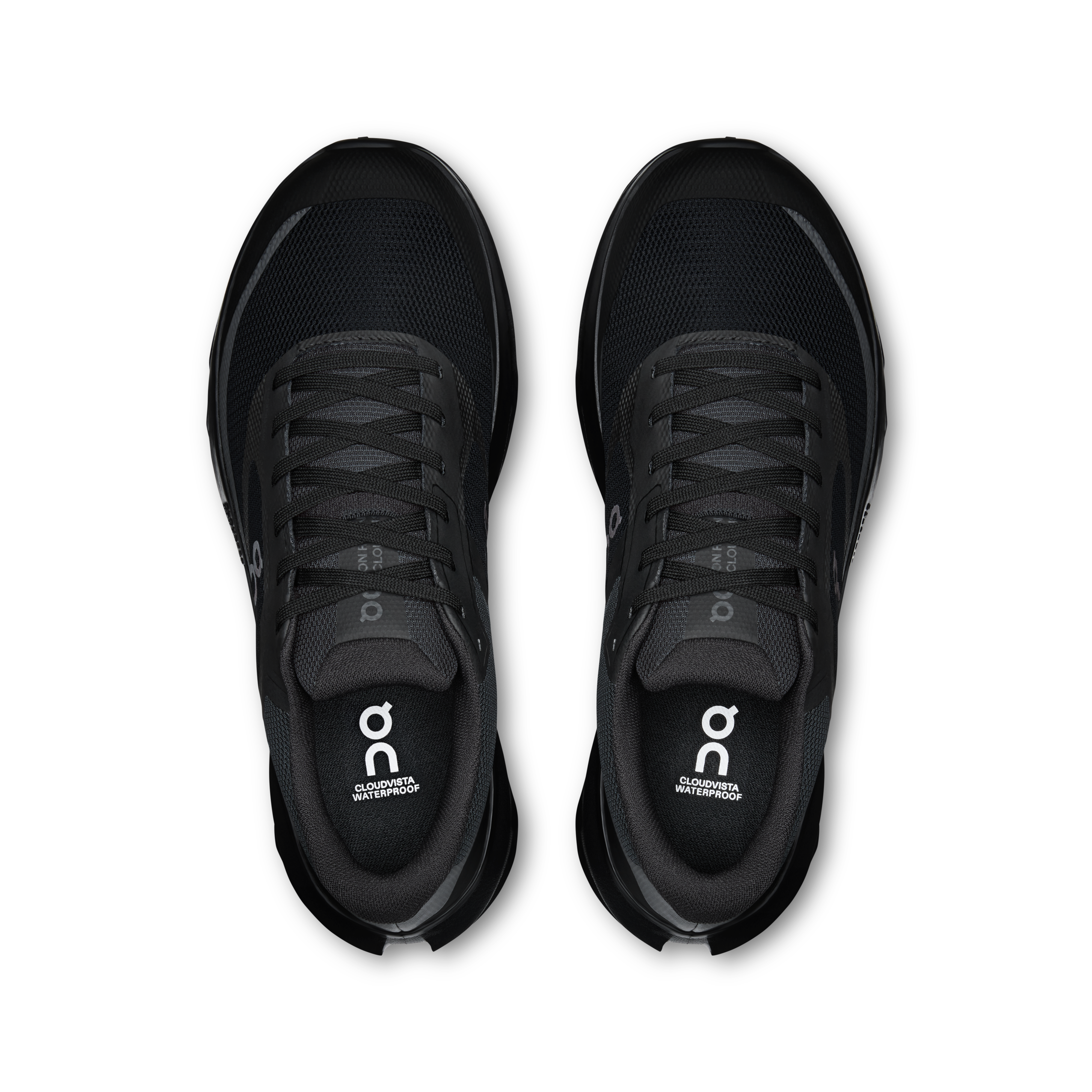 On Cloudvista 3 Waterproof Black & Black Women Trail running Shoes
