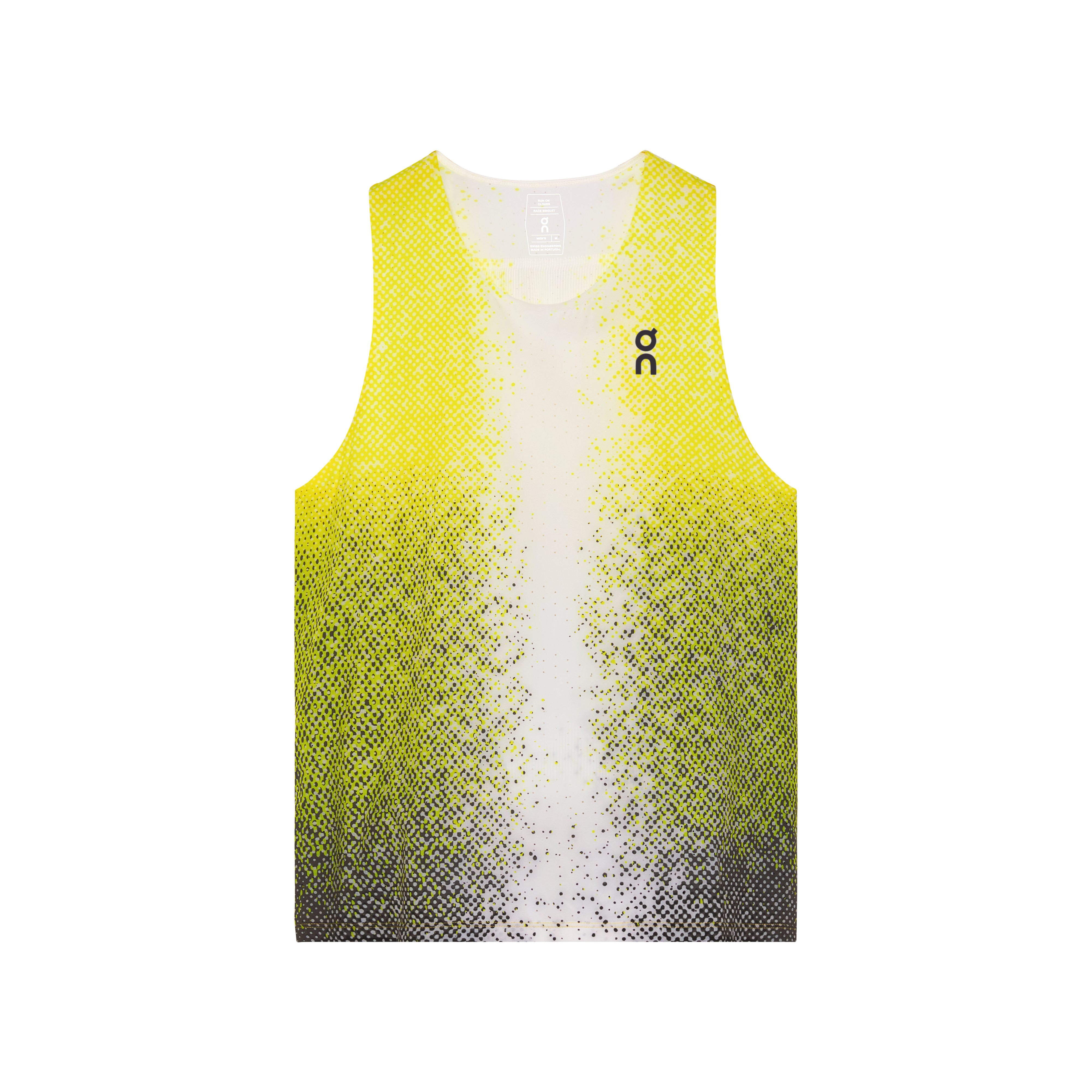 on オン　tank t シングレット　ランニング Men's Race Singlet | Yellow | On United States