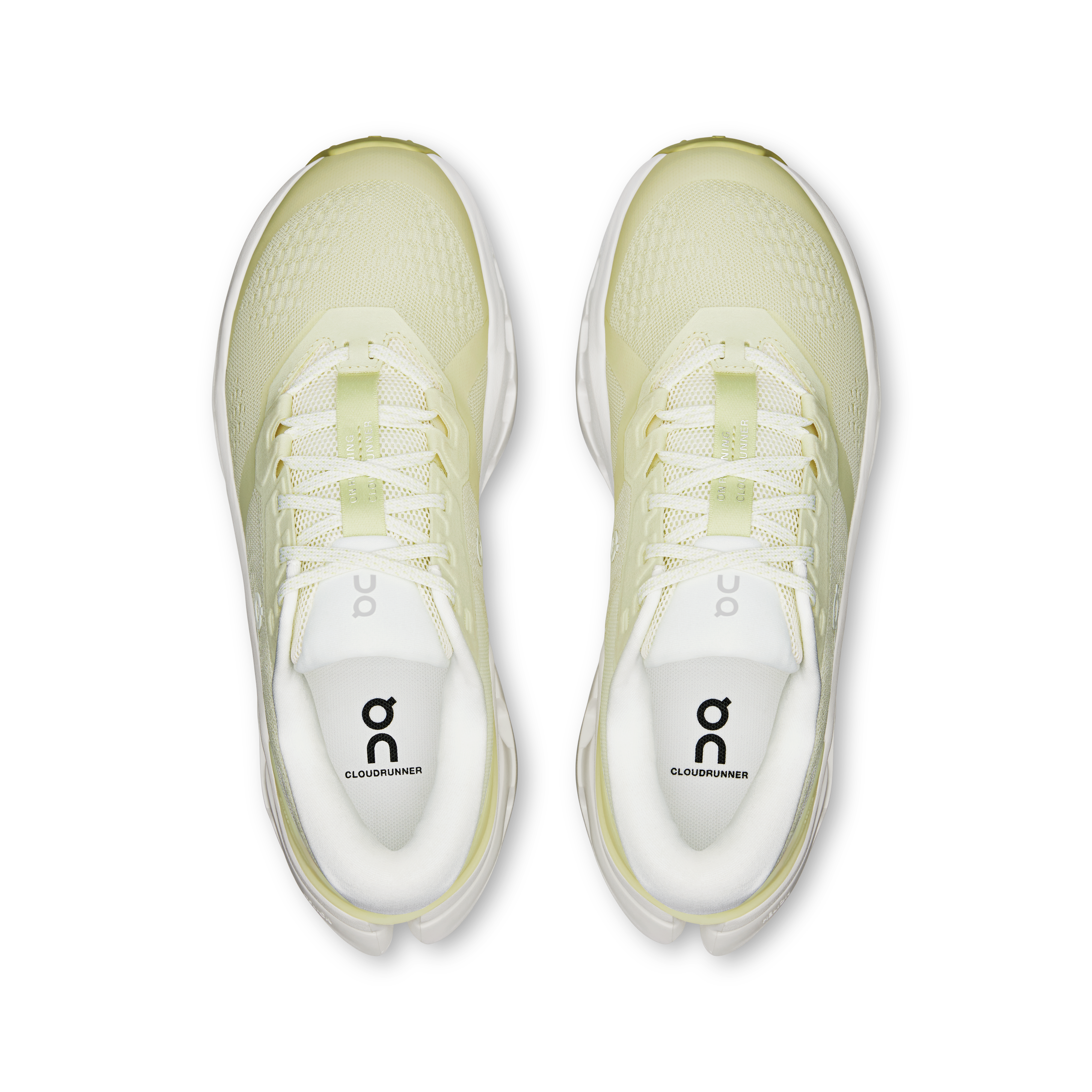 On Cloudrunner 3 Seedling & Ivory Damen Strassenlauf Schuhe