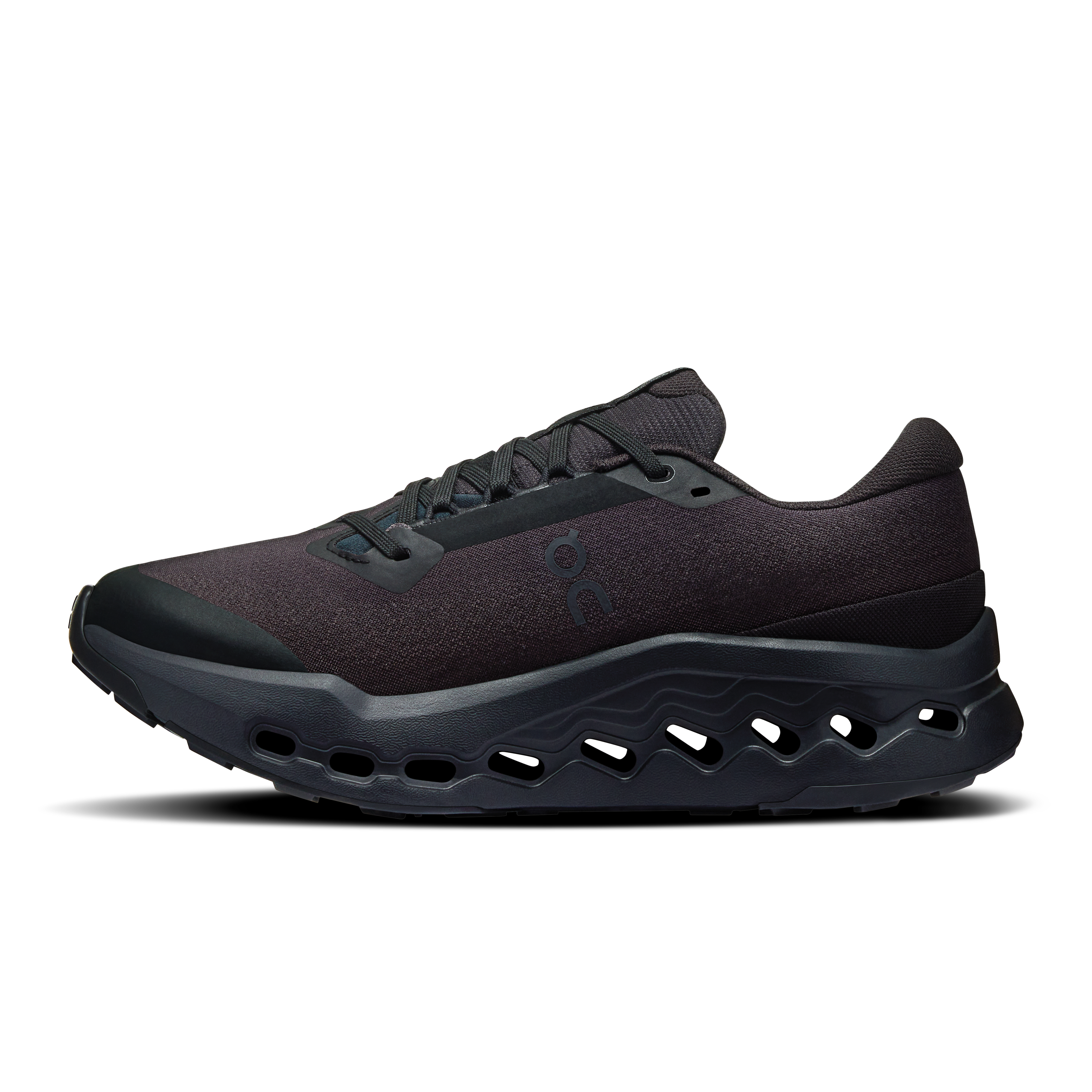 On Cloudsurfer Trail 2 Waterproof Black & Black Women Trail running Shoes
