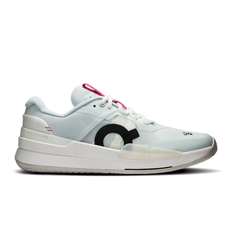 On Men's THE ROGER Pro 2 Tennis Shoe in Arctic/Pink, Size: 11, Recycled Polyester