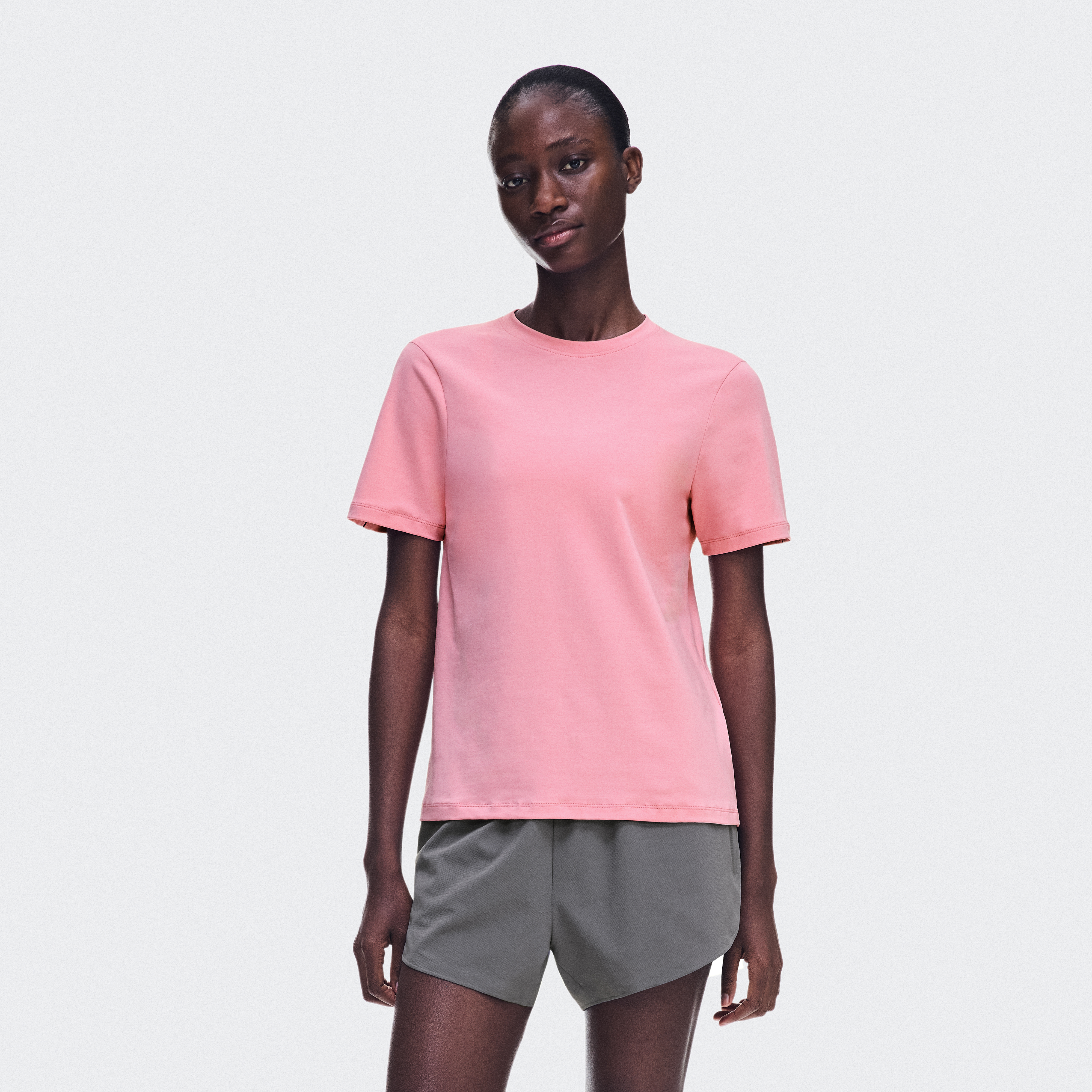 Focus-T Short-Sleeve Shirt in Magnolia